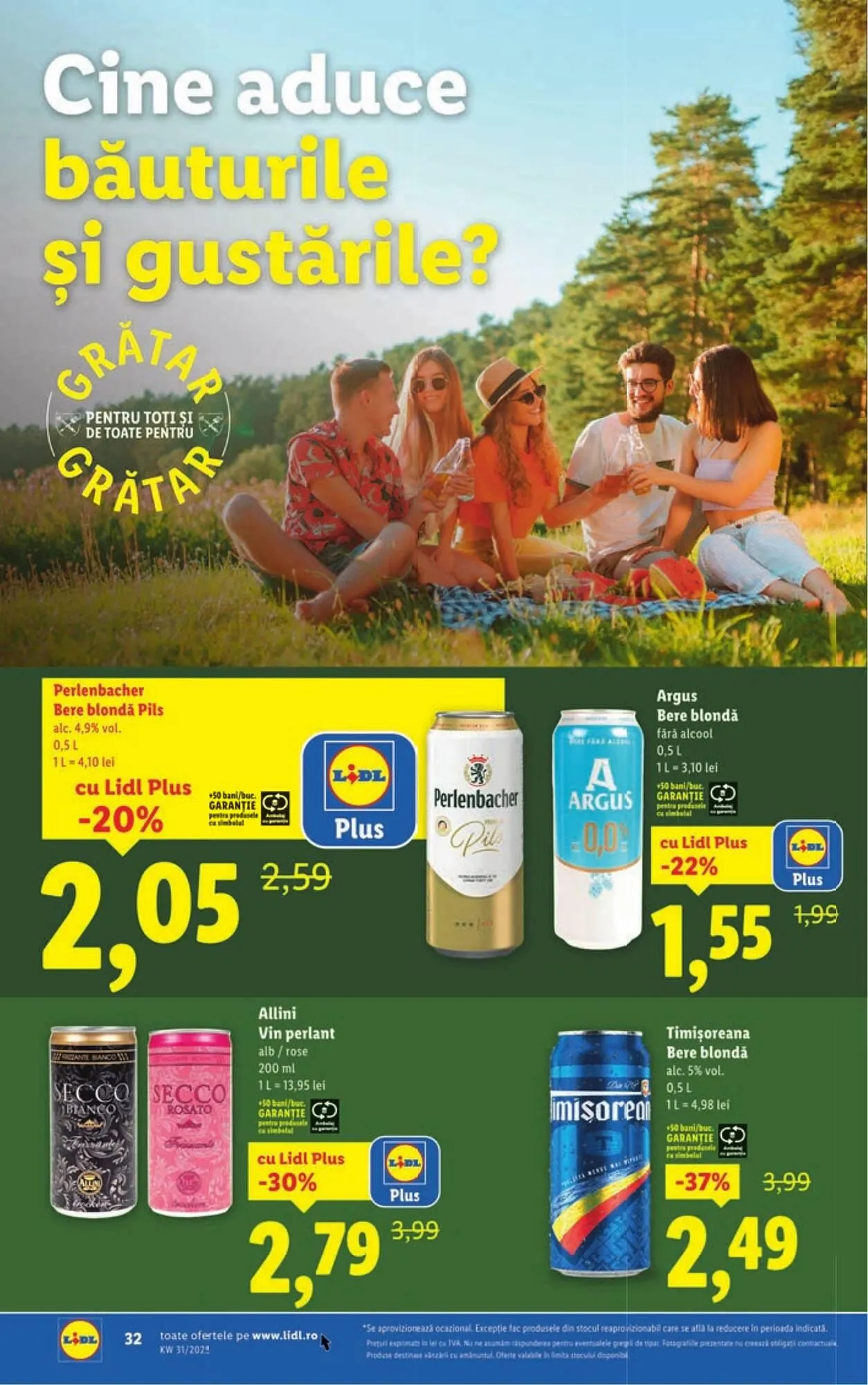 Catalog Catalog Lidl de la 28 iulie până la 3 august 2025 - Revista Pagina 32