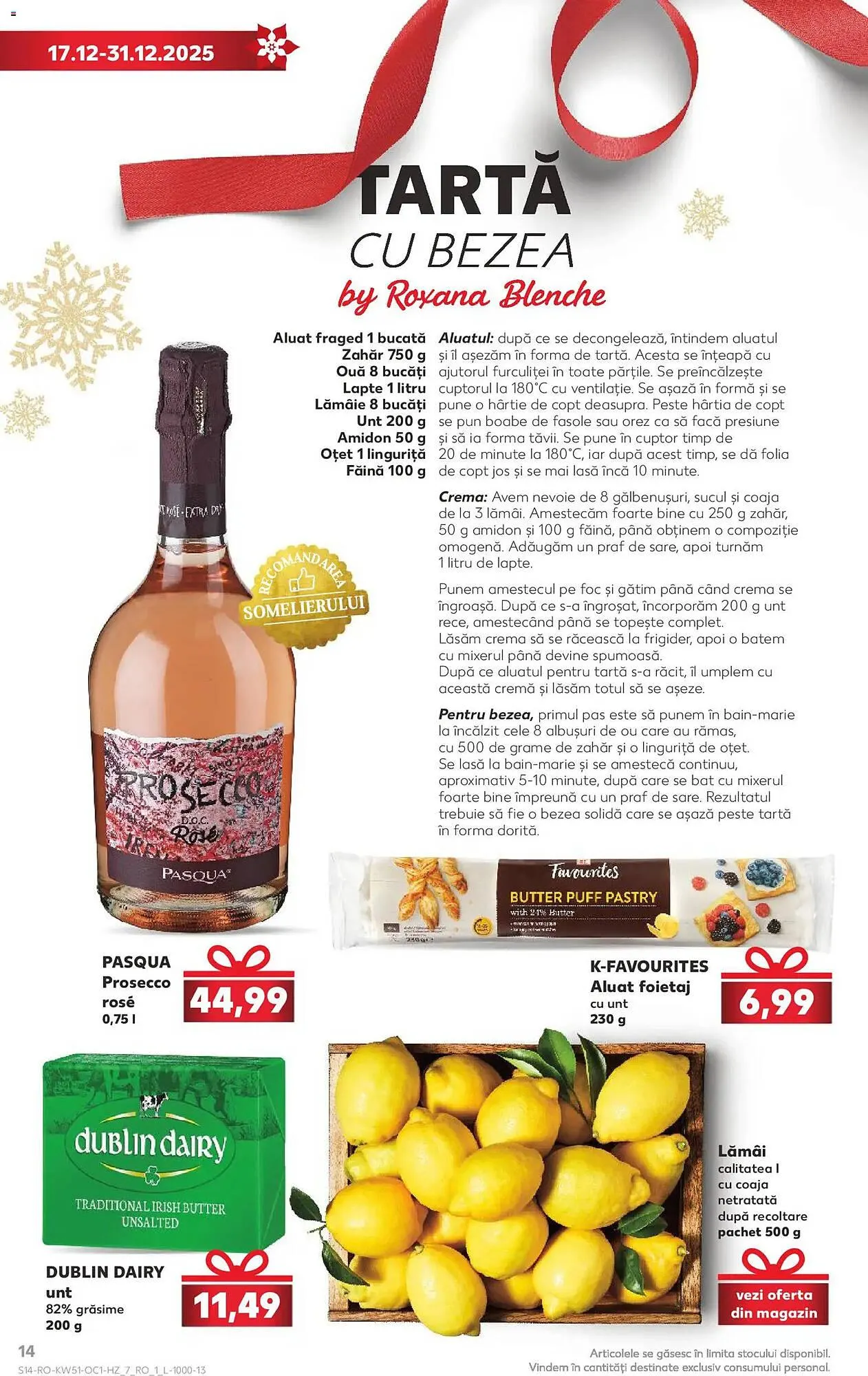 Catalog Catalog Kaufland de la 16 decembrie până la 31 decembrie 2025 - Revista Pagina 14