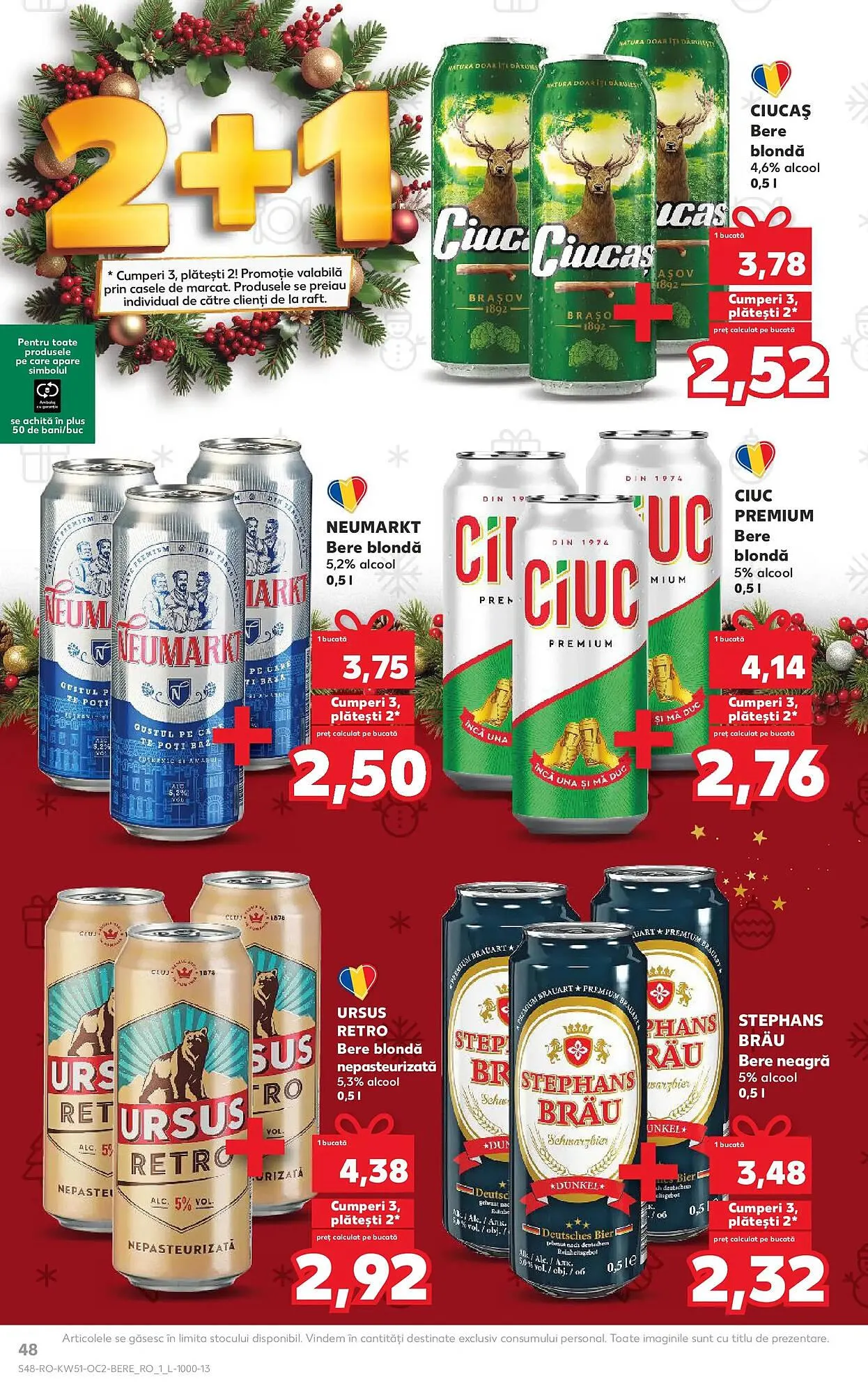 Catalog Catalog Kaufland de la 17 decembrie până la 23 decembrie 2025 - Revista Pagina 48