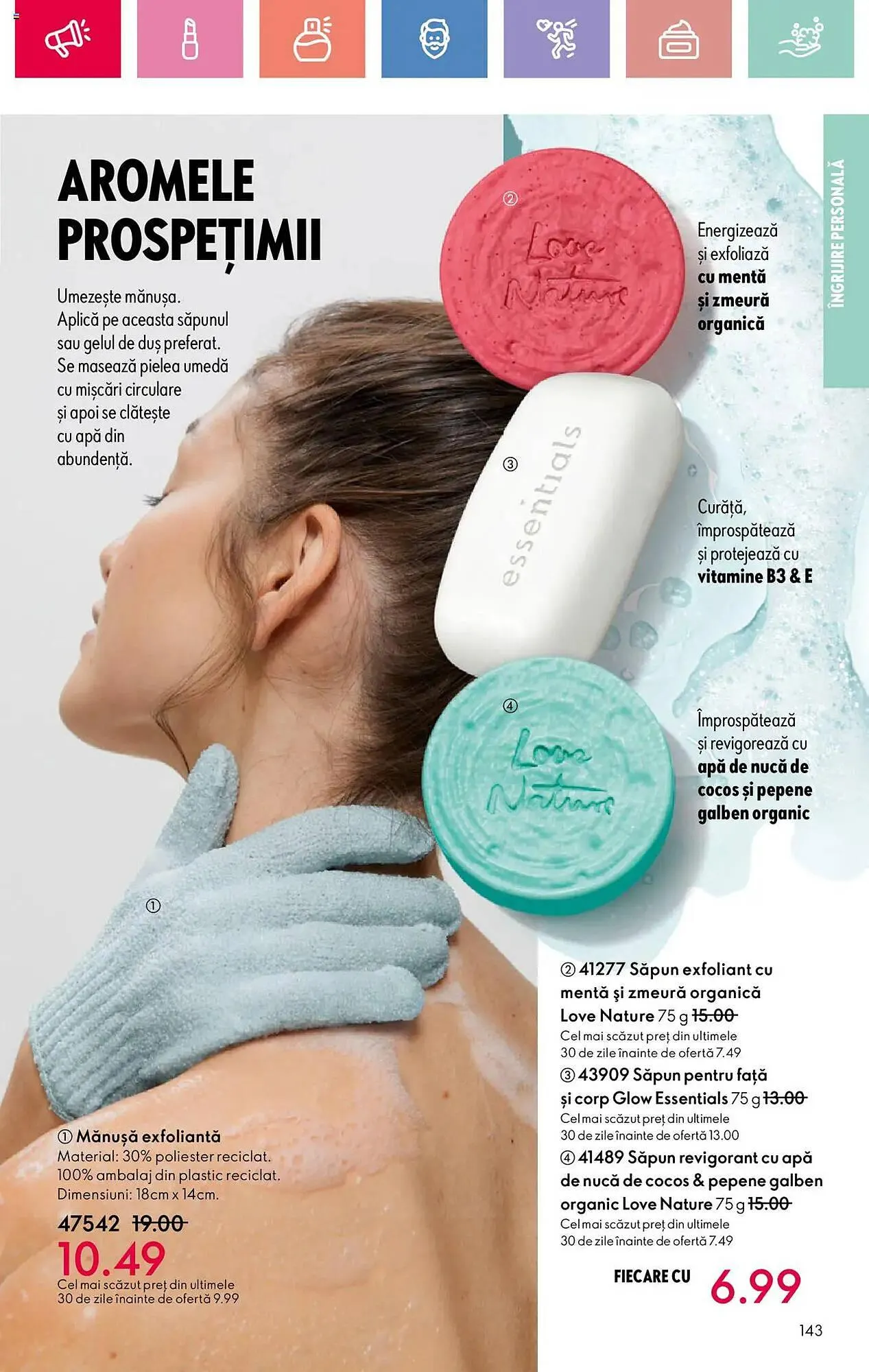 Catalog Catalog Oriflame de la 6 iulie până la 26 iulie 2025 - Revista Pagina 143