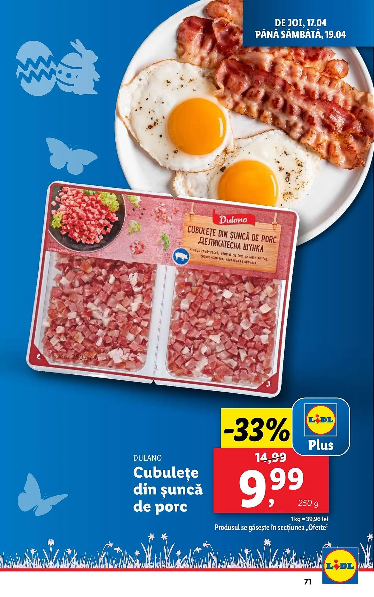 Catalog Catalog Lidl de la 14 aprilie până la 19 aprilie 2025 - Revista Pagina 71