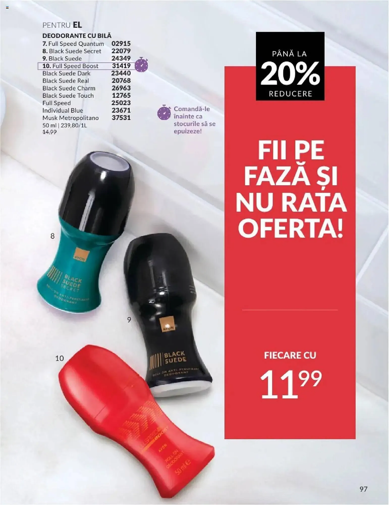 Catalog Catalog Avon de la 1 mai până la 31 mai 2025 - Revista Pagina 97