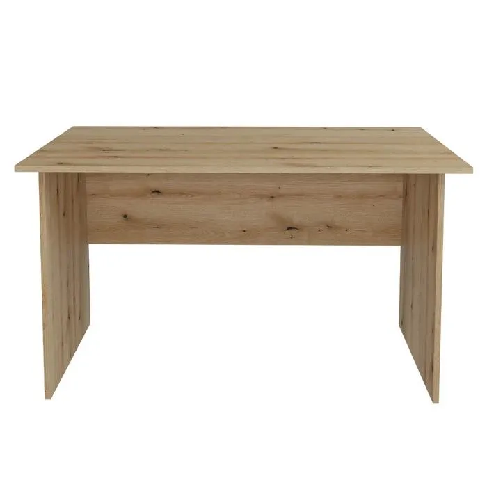 Birou calculator standard Rubin, stejar evoke K365, 130 x 65 x 73 cm, 1C