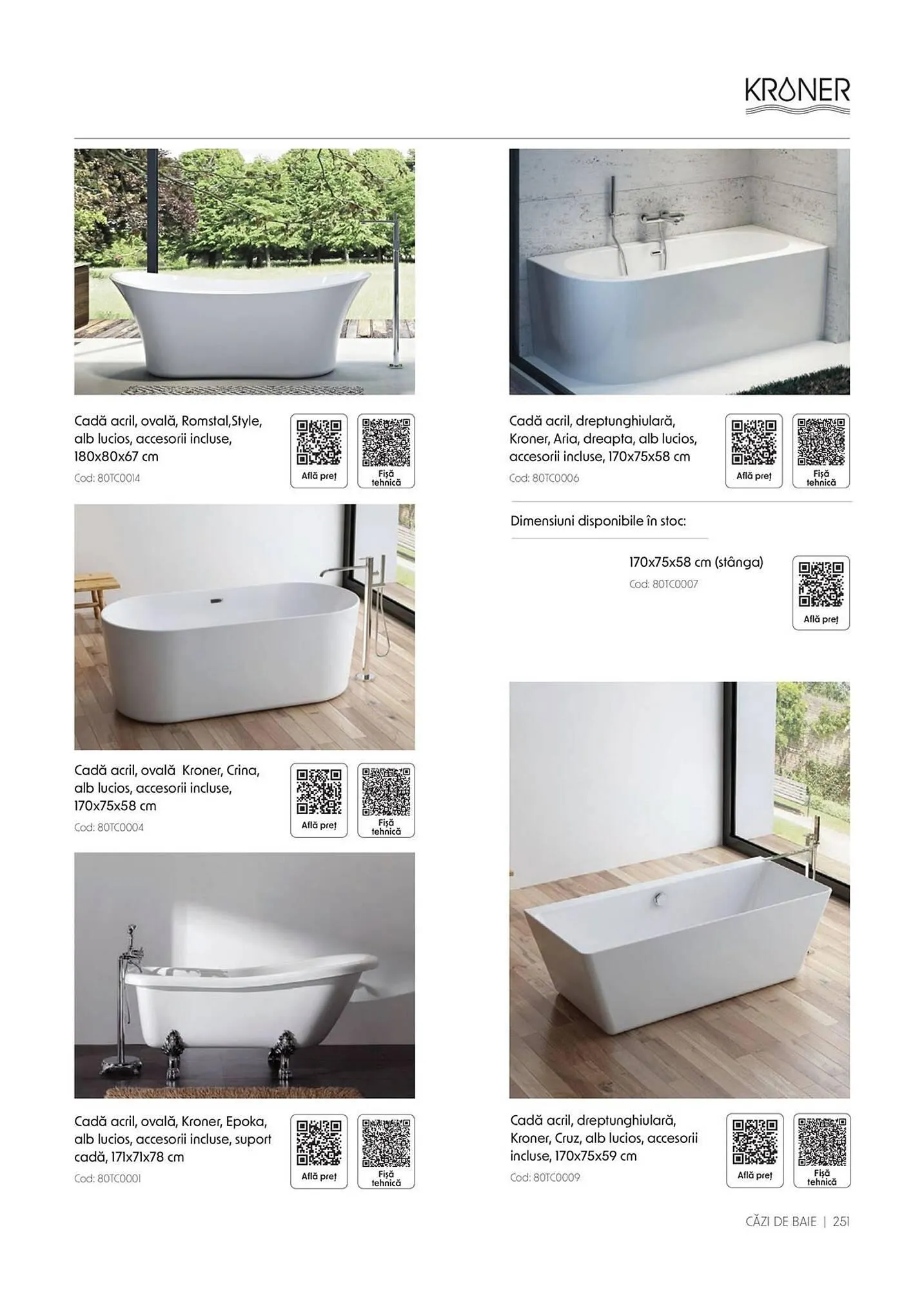 Catalog Catalog Romstal de la 1 aprilie până la 31 decembrie 2026 - Revista Pagina 251