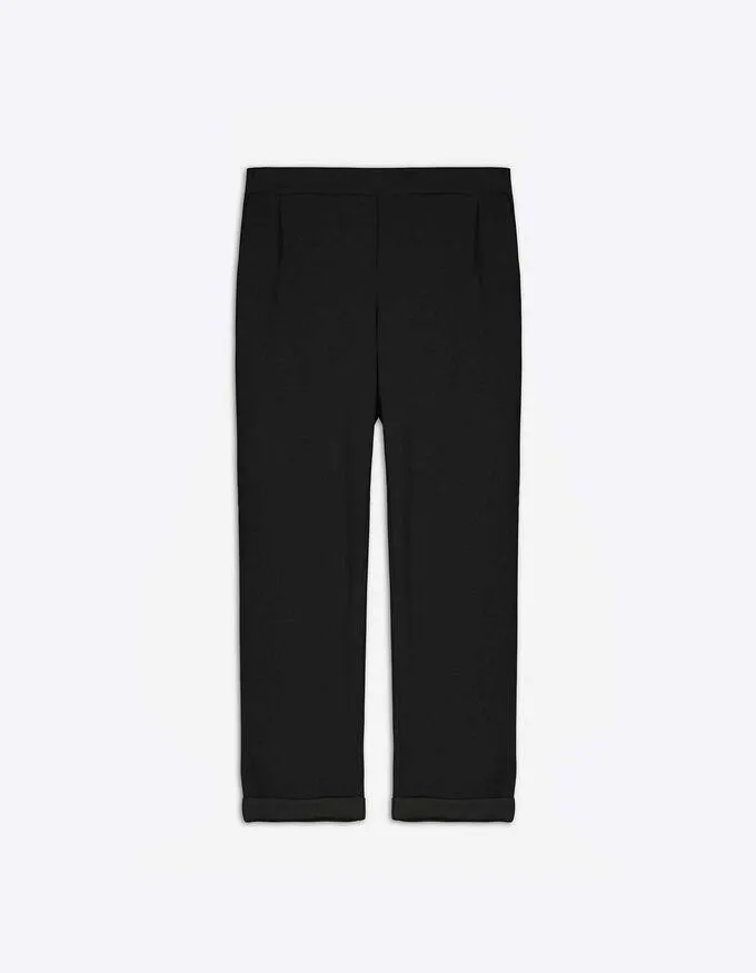 Cigarette-Hose - Fixierter Beinumschlag