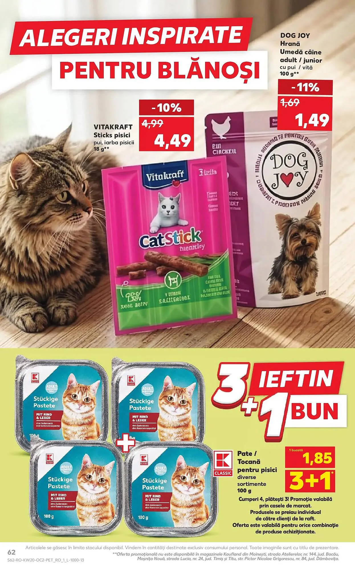 Catalog Catalog Kaufland de la 13 mai până la 19 mai 2026 - Revista Pagina 62