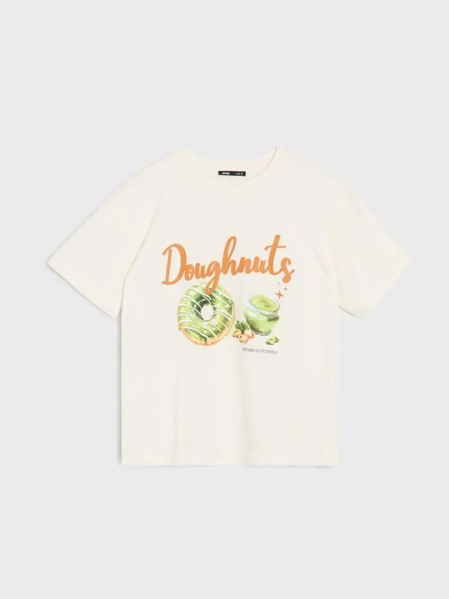 Tricou din bumbac cu imprimeu