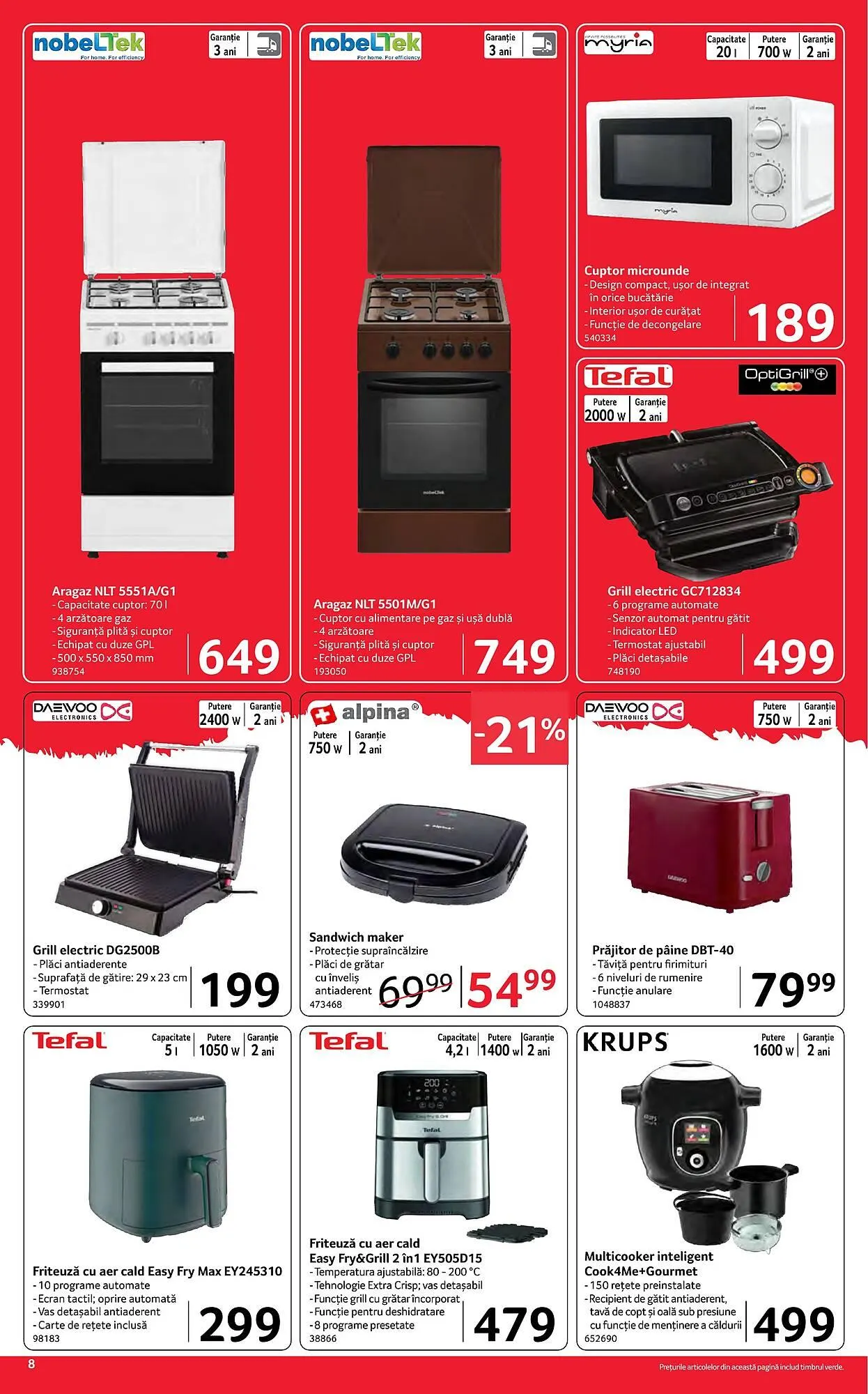 Catalog Catalog Selgros de la 3 aprilie până la 16 aprilie 2026 - Revista Pagina 8