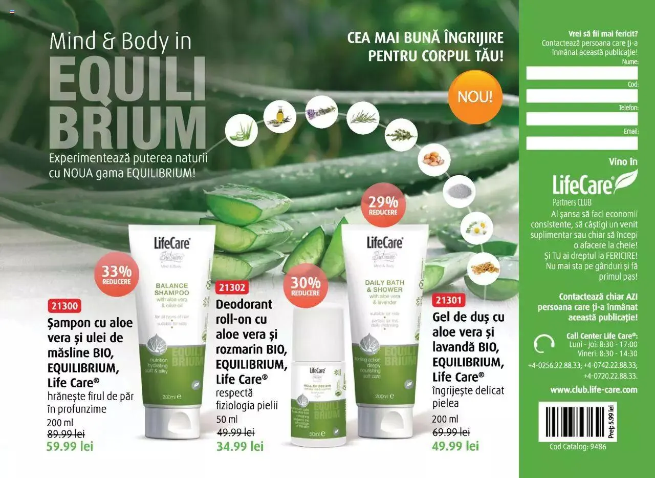 Catalog Catalog Life Care primavara-vara 2023 de la 1 martie până la 31 decembrie 2023 - Revista Pagina 172