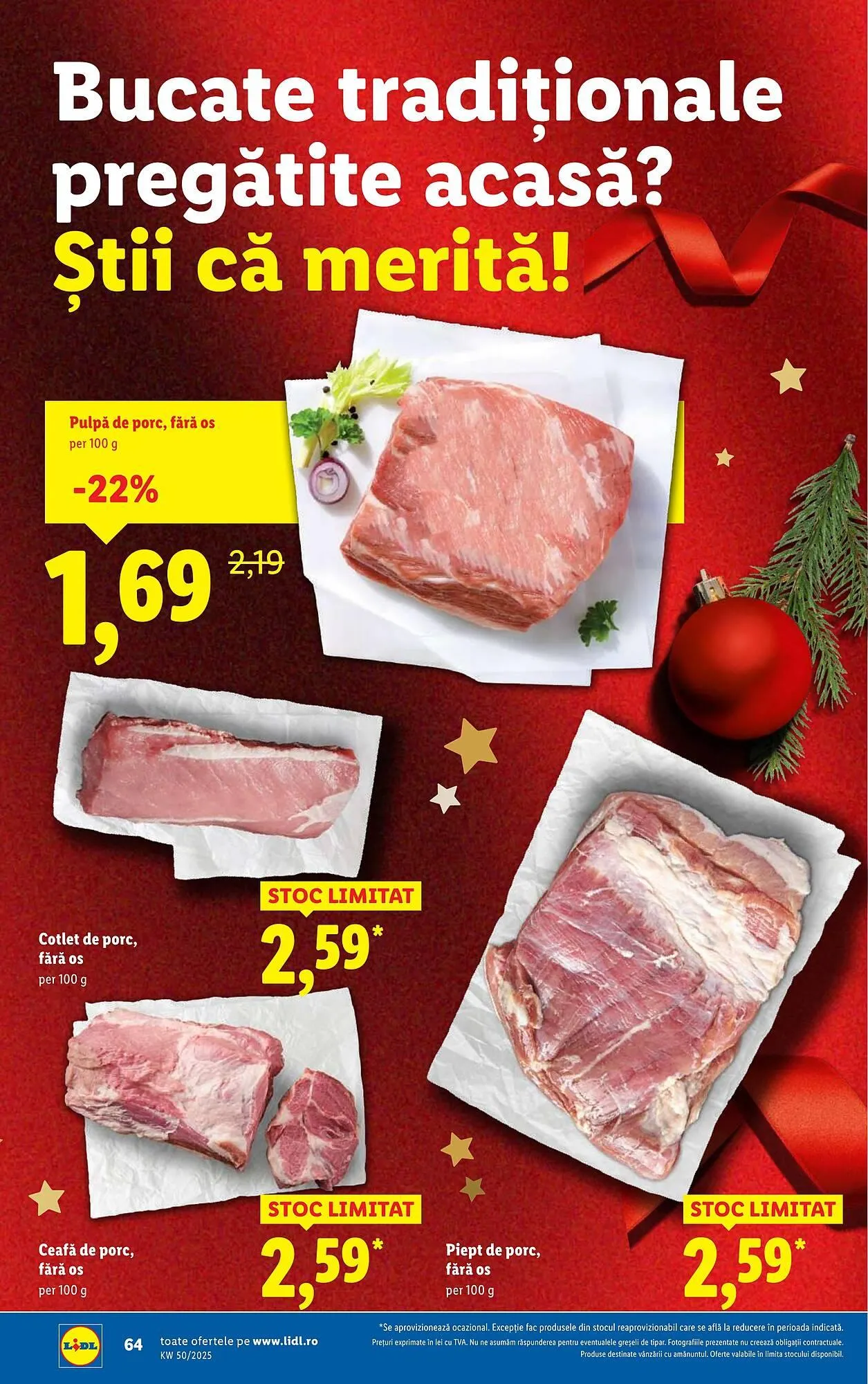 Catalog Catalog Lidl de la 8 decembrie până la 14 decembrie 2025 - Revista Pagina 64