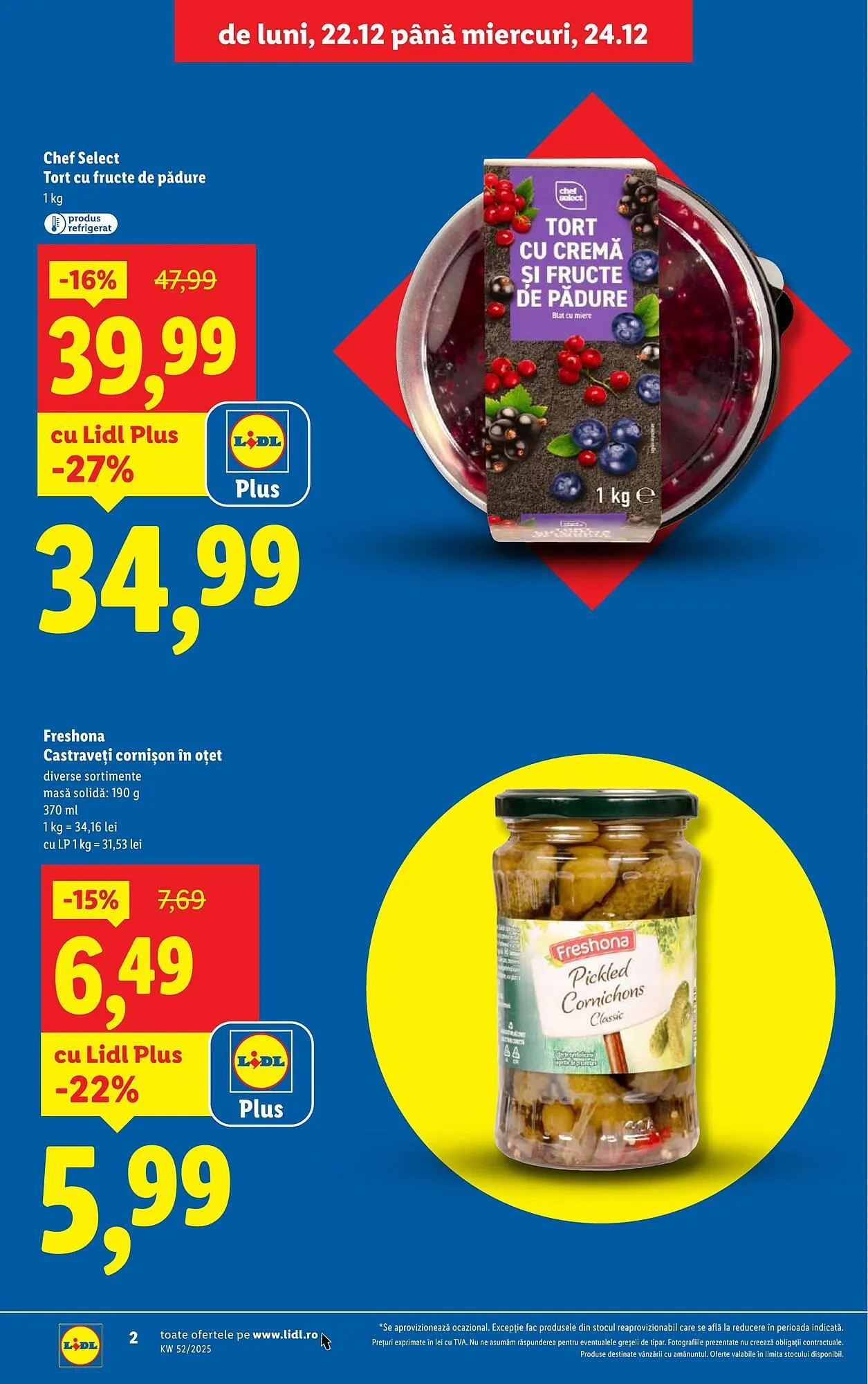 Catalog Catalog Lidl de la 22 decembrie până la 24 decembrie 2025 - Revista Pagina 2