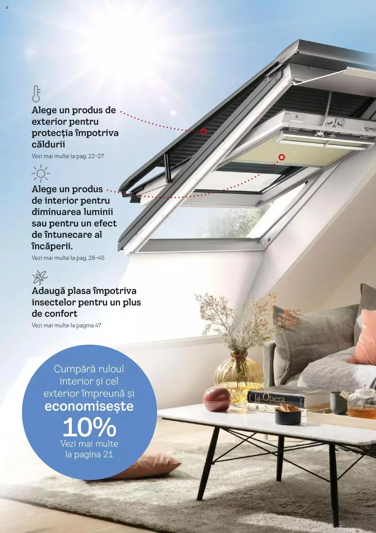 Catalog Velux catalog - Rulouri şi rolete 2023 de la 28 martie până la 31 decembrie 2023 - Revista Pagina 10