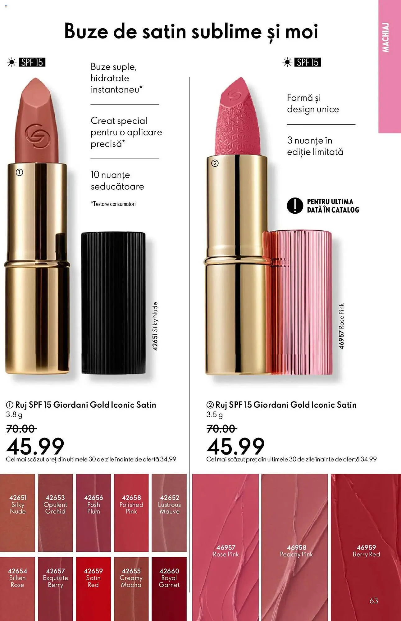 Catalog Catalog Oriflame de la 2 decembrie până la 23 decembrie 2025 - Revista Pagina 63