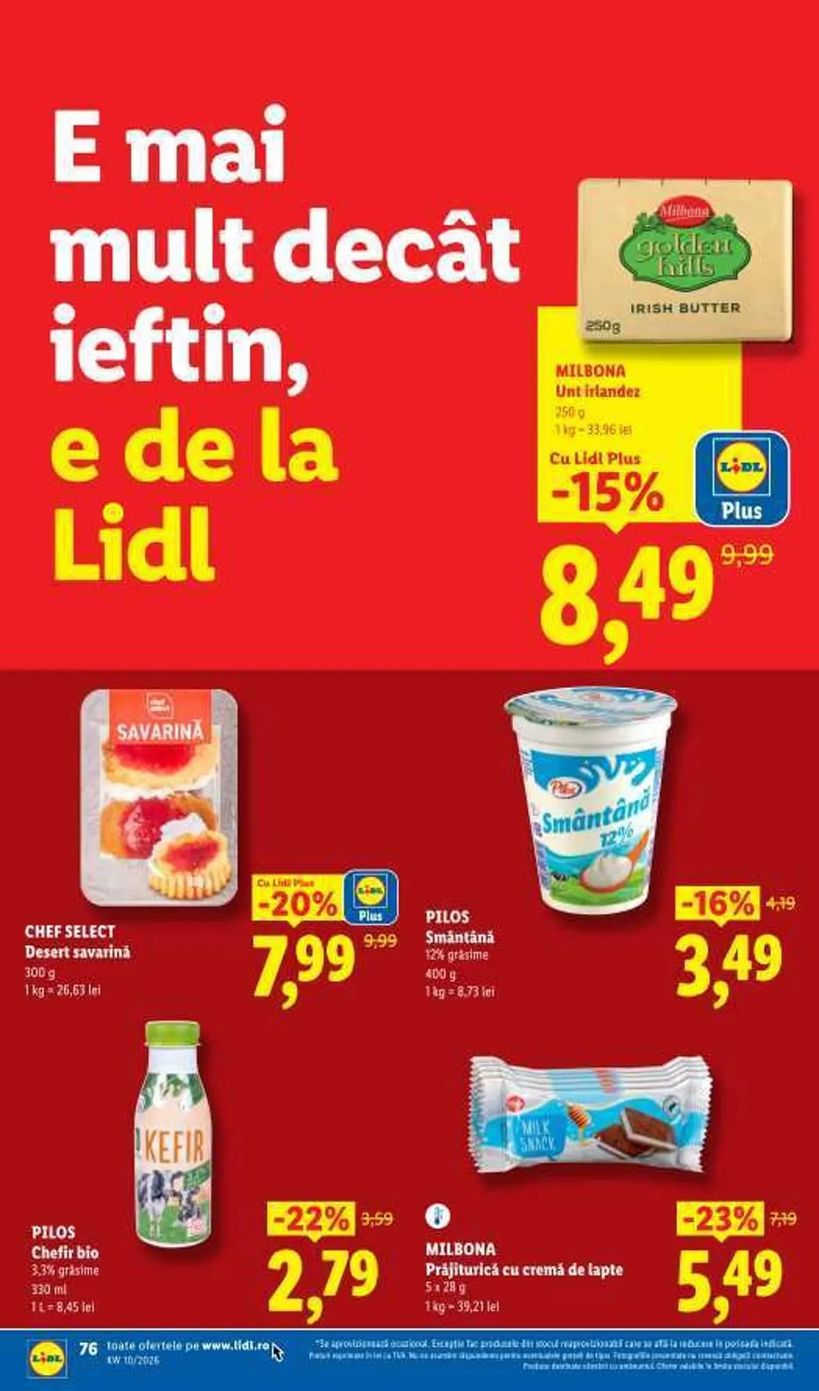 Catalog Catalog Lidl de la 2 martie până la 8 martie 2026 - Revista Pagina 76