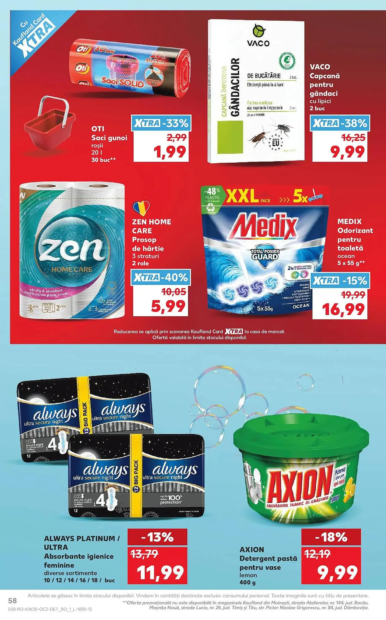 Catalog Catalog Kaufland de la 13 mai până la 19 mai 2026 - Revista Pagina 58