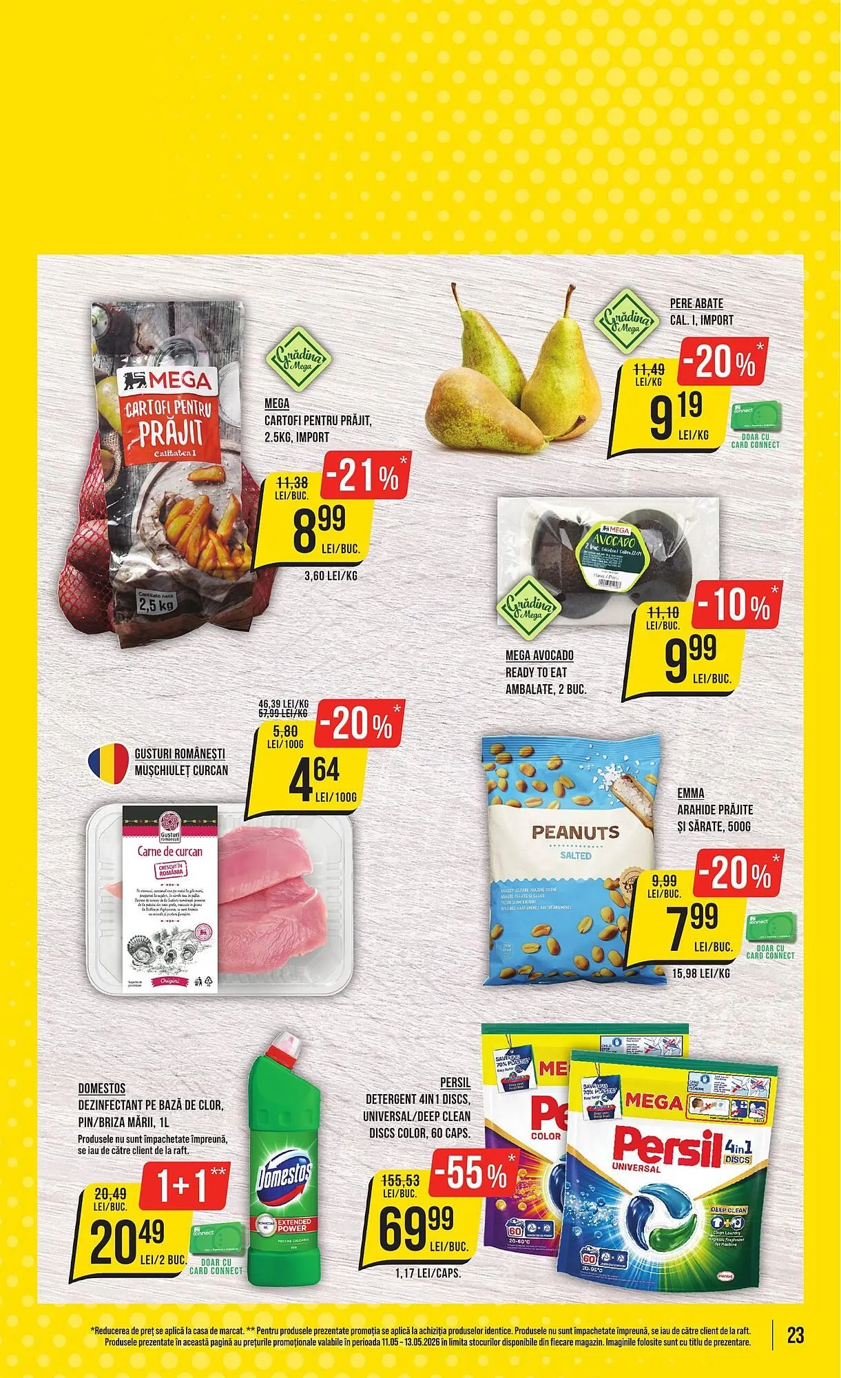 Catalog Catalog Mega Image de la 7 mai până la 13 mai 2026 - Revista Pagina 23