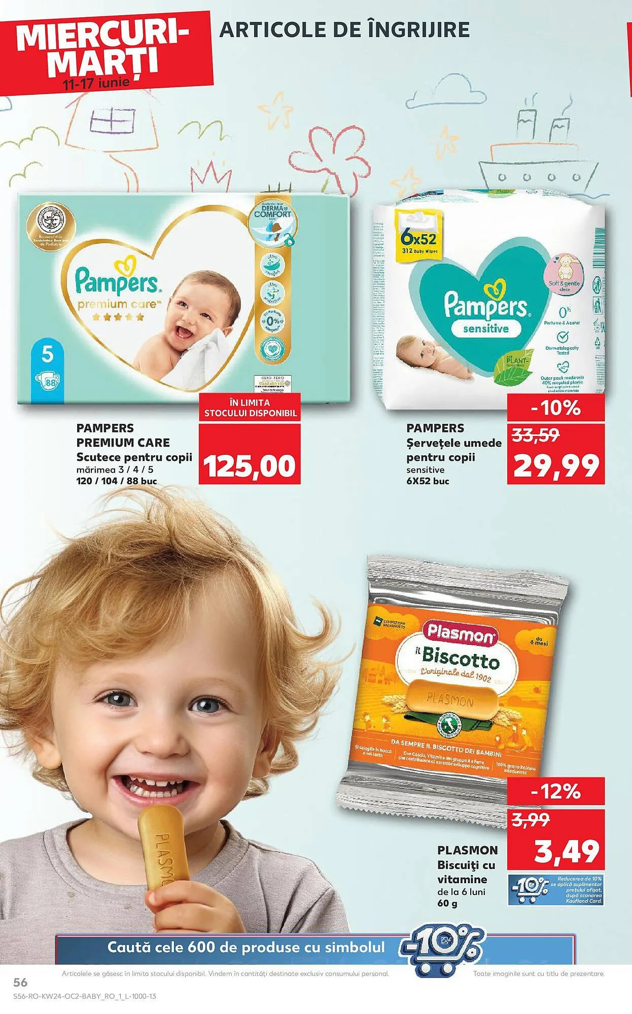 Catalog Catalog Kaufland de la 11 iunie până la 17 iunie 2025 - Revista Pagina 56