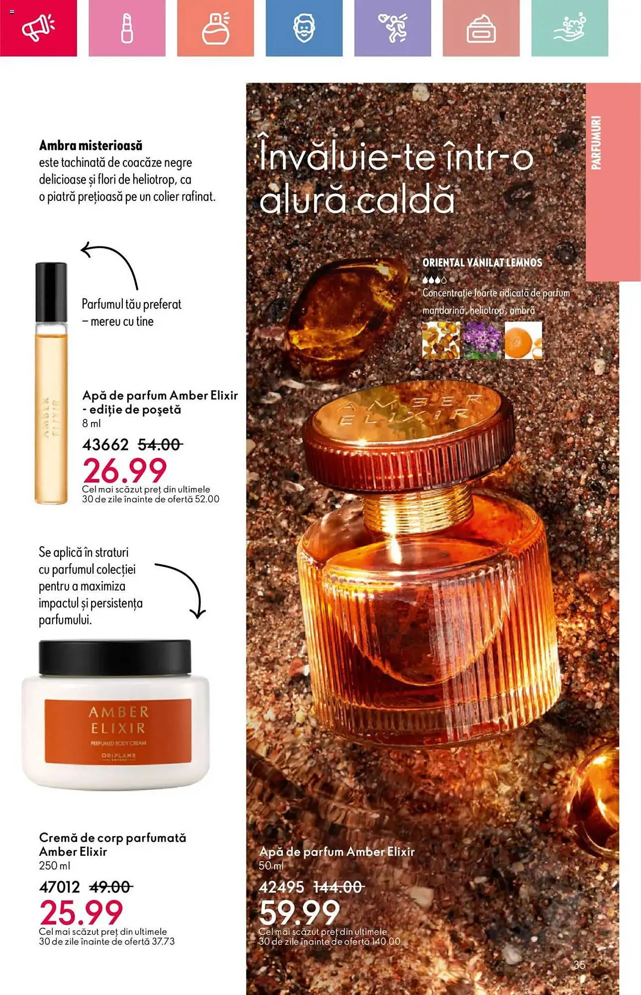Catalog Catalog Oriflame de la 25 mai până la 14 iunie 2025 - Revista Pagina 35