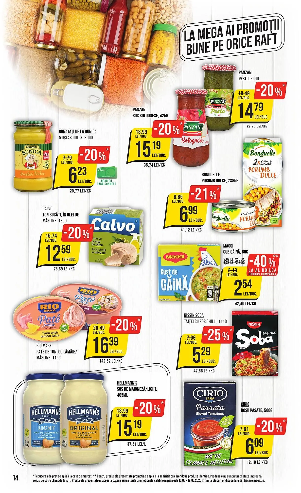 Catalog Catalog Mega Image de la 13 martie până la 19 martie 2025 - Revista Pagina 14