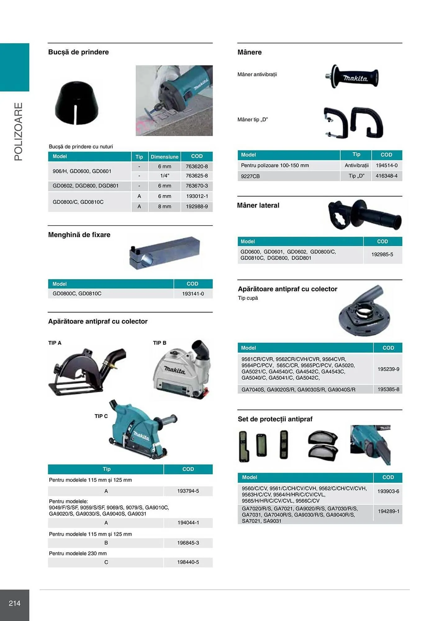 Catalog Catalog Makita de la 28 aprilie până la 31 decembrie 2026 - Revista Pagina 214