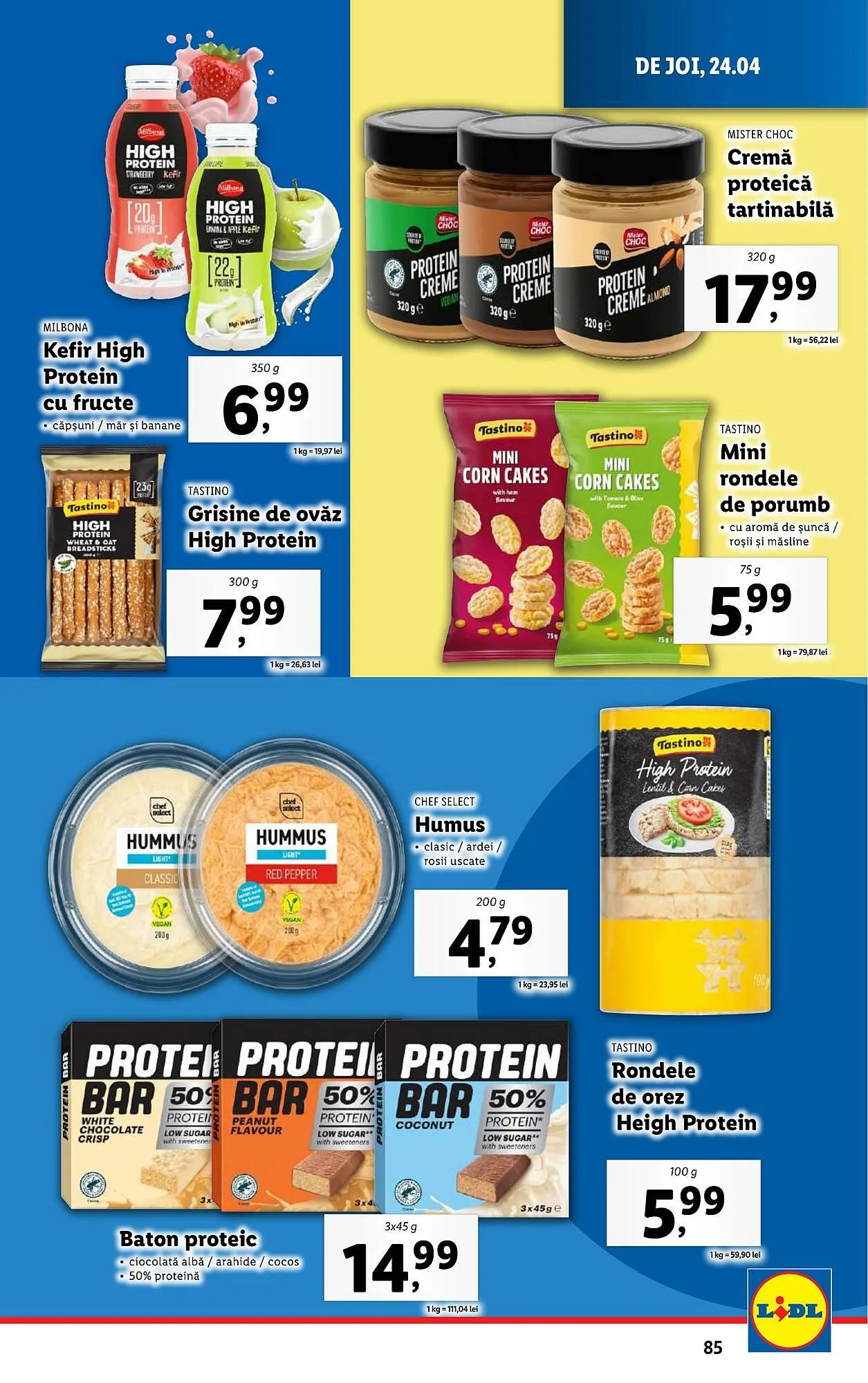 Catalog Catalog Lidl de la 22 aprilie până la 27 aprilie 2025 - Revista Pagina 85