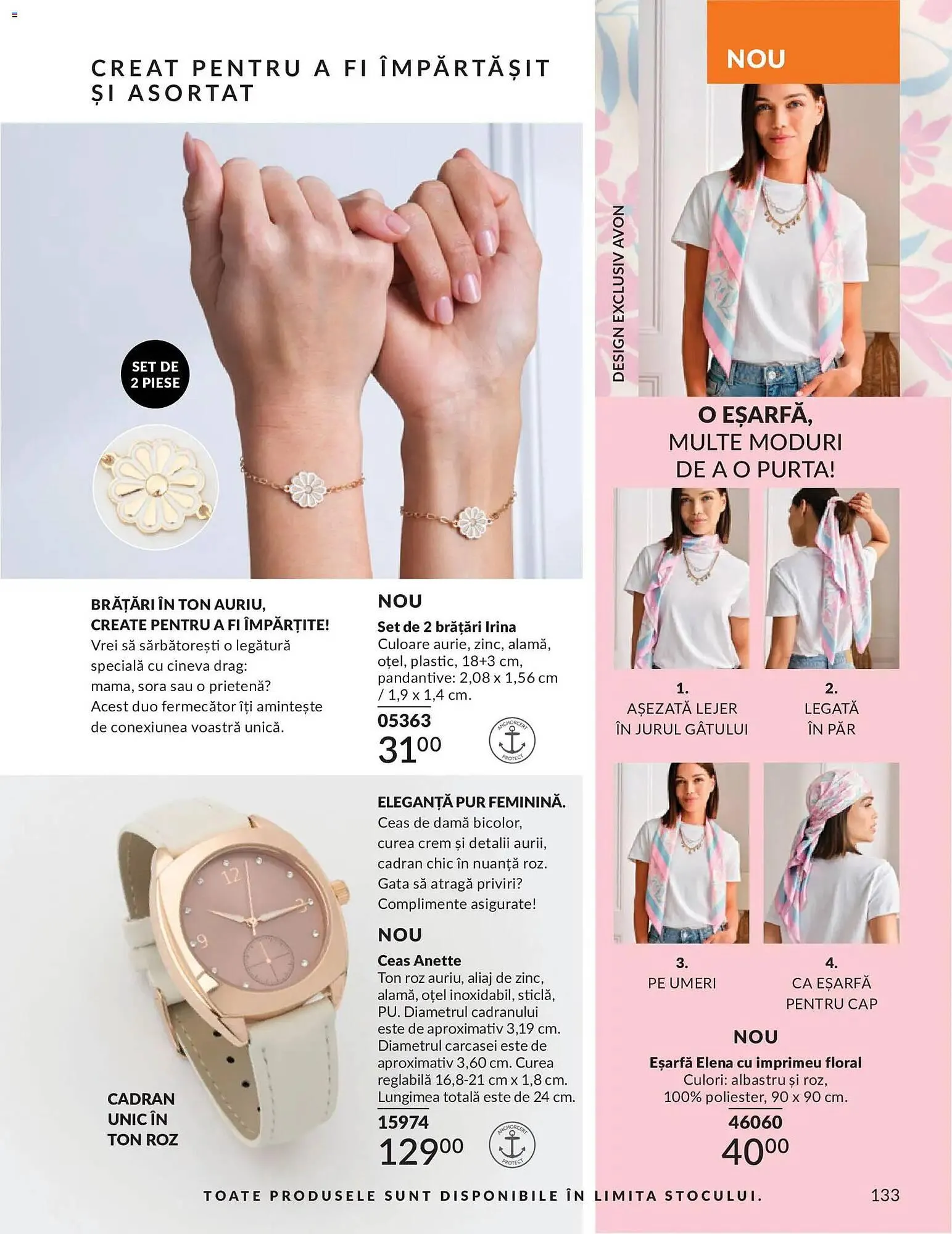 Catalog Catalog Avon de la 30 aprilie până la 31 mai 2026 - Revista Pagina 135