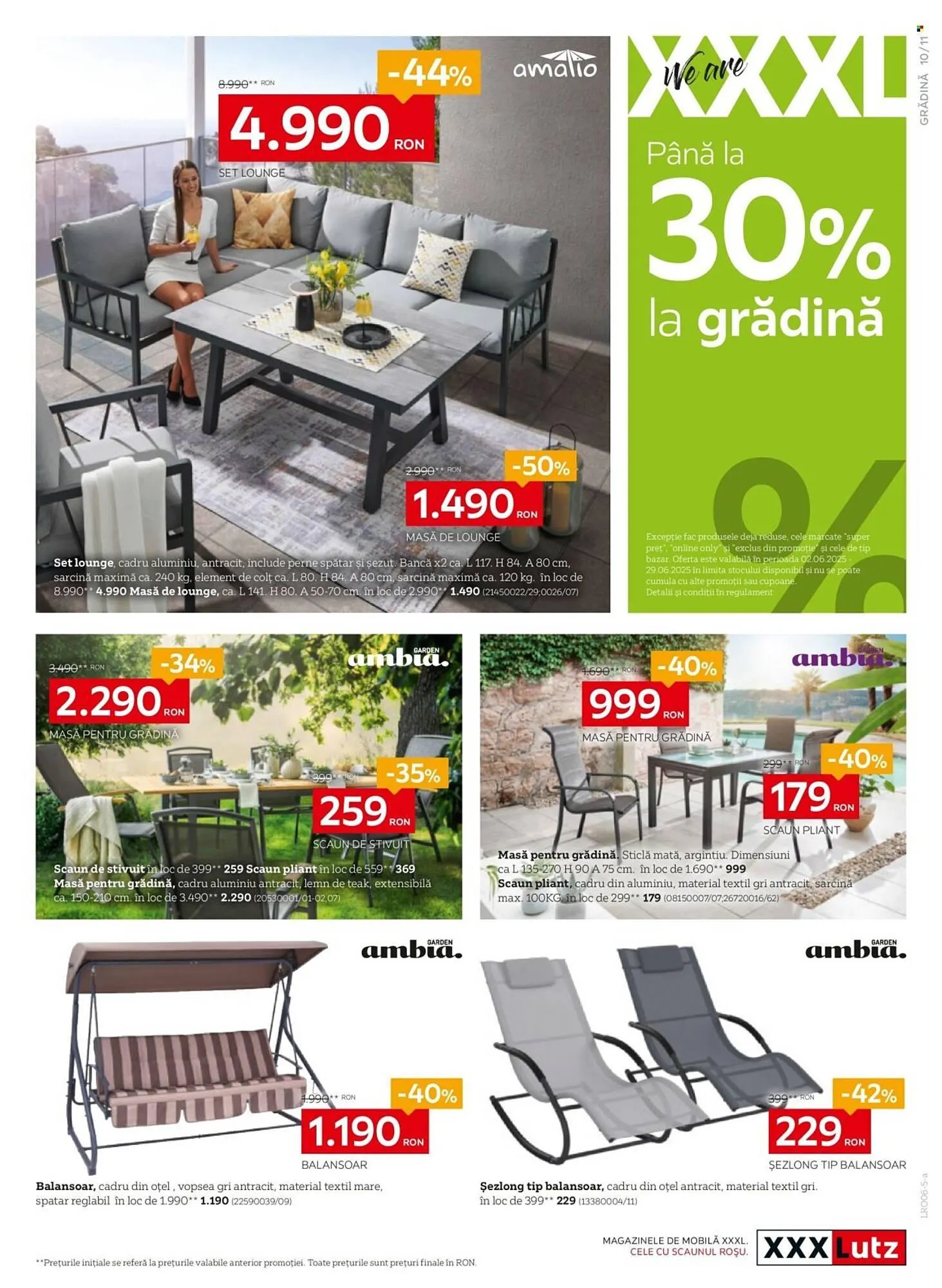 Catalog Catalog XXXLutz de la 2 iunie până la 29 iunie 2025 - Revista Pagina 11