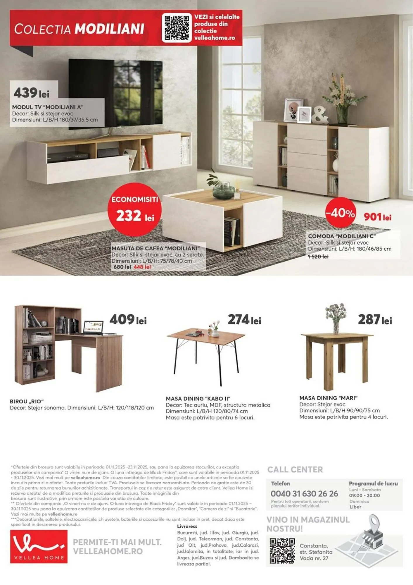 Catalog Catalog Mobila Videnov de la 3 noiembrie până la 30 noiembrie 2025 - Revista Pagina 14