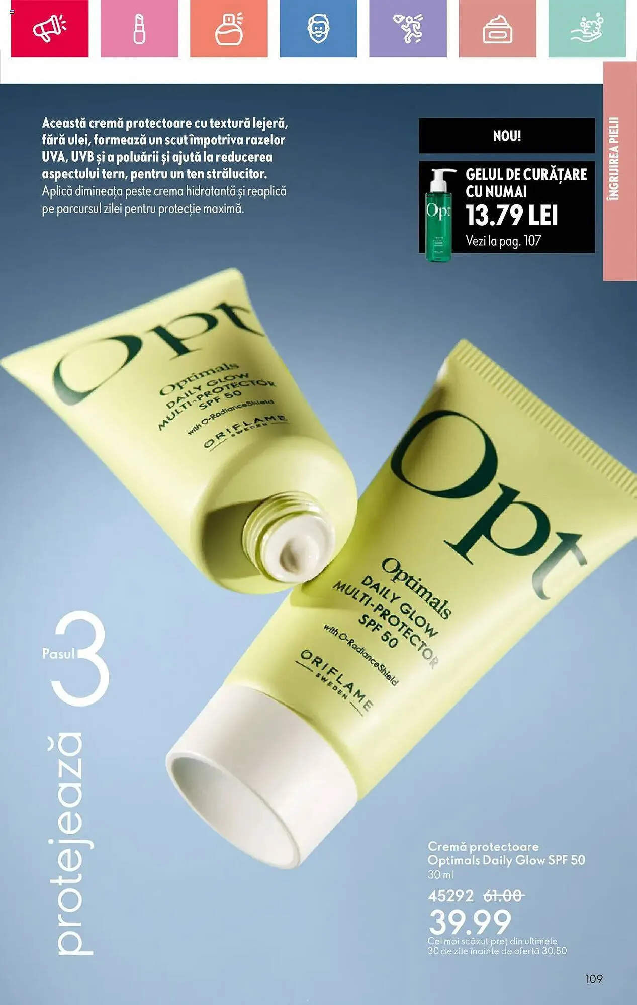Catalog Catalog Oriflame de la 13 aprilie până la 3 mai 2025 - Revista Pagina 109