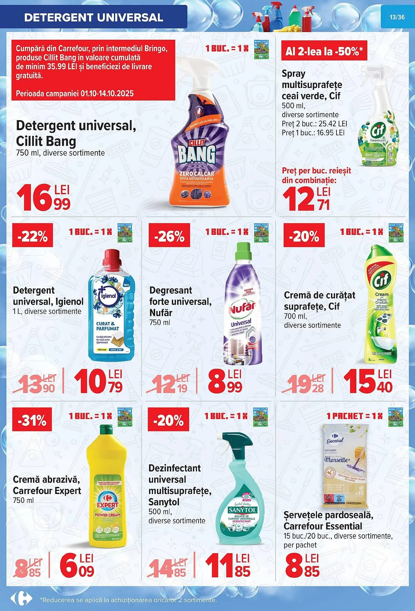 Catalog Catalog Carrefour de la 1 octombrie până la 14 octombrie 2025 - Revista Pagina 14