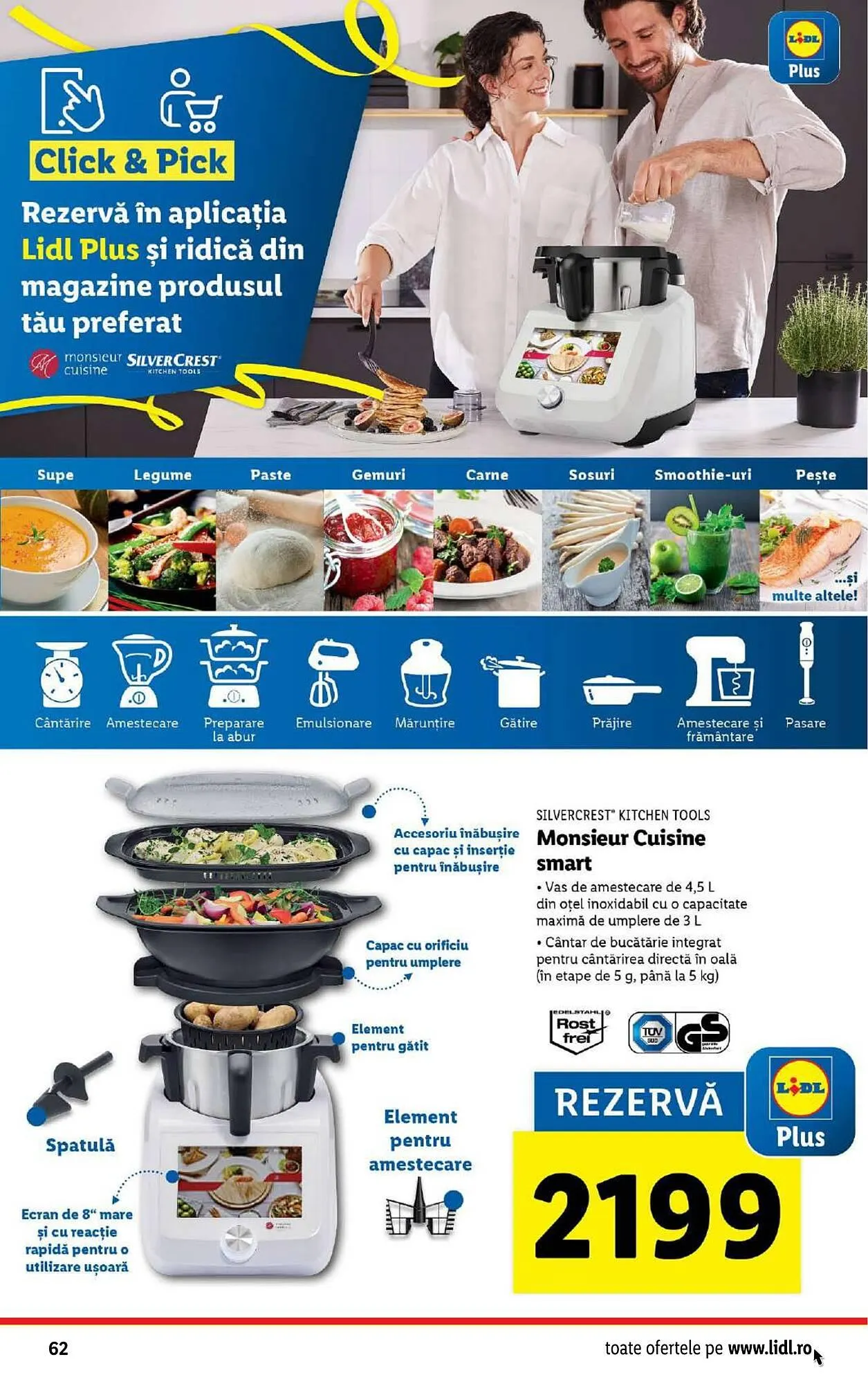 Catalog Catalog Lidl de la 9 septembrie până la 15 septembrie 2024 - Revista Pagina 62