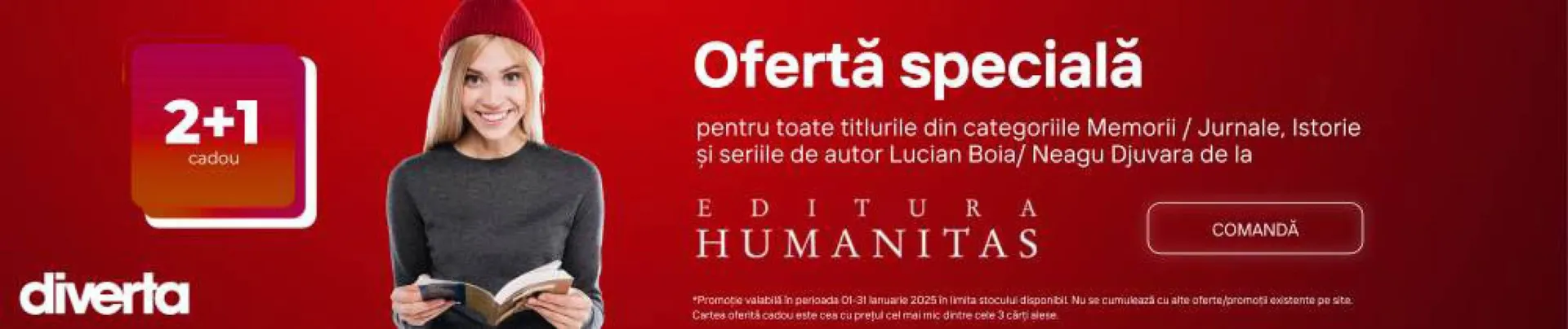 Catalog Catalog Diverta de la 2 ianuarie până la 31 ianuarie 2025 - Revista Pagina 1