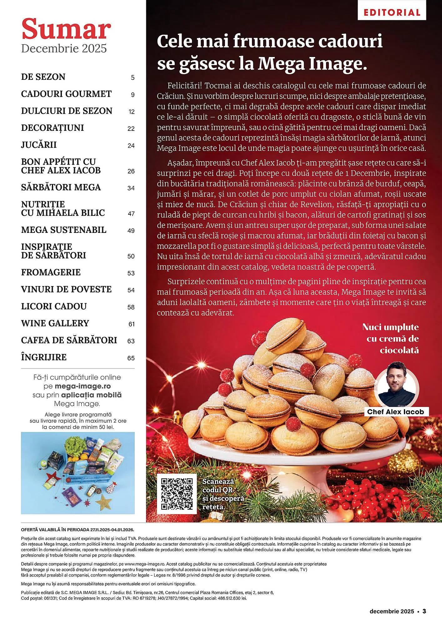 Catalog Catalog Mega Image de la 1 decembrie până la 31 decembrie 2025 - Revista Pagina 3
