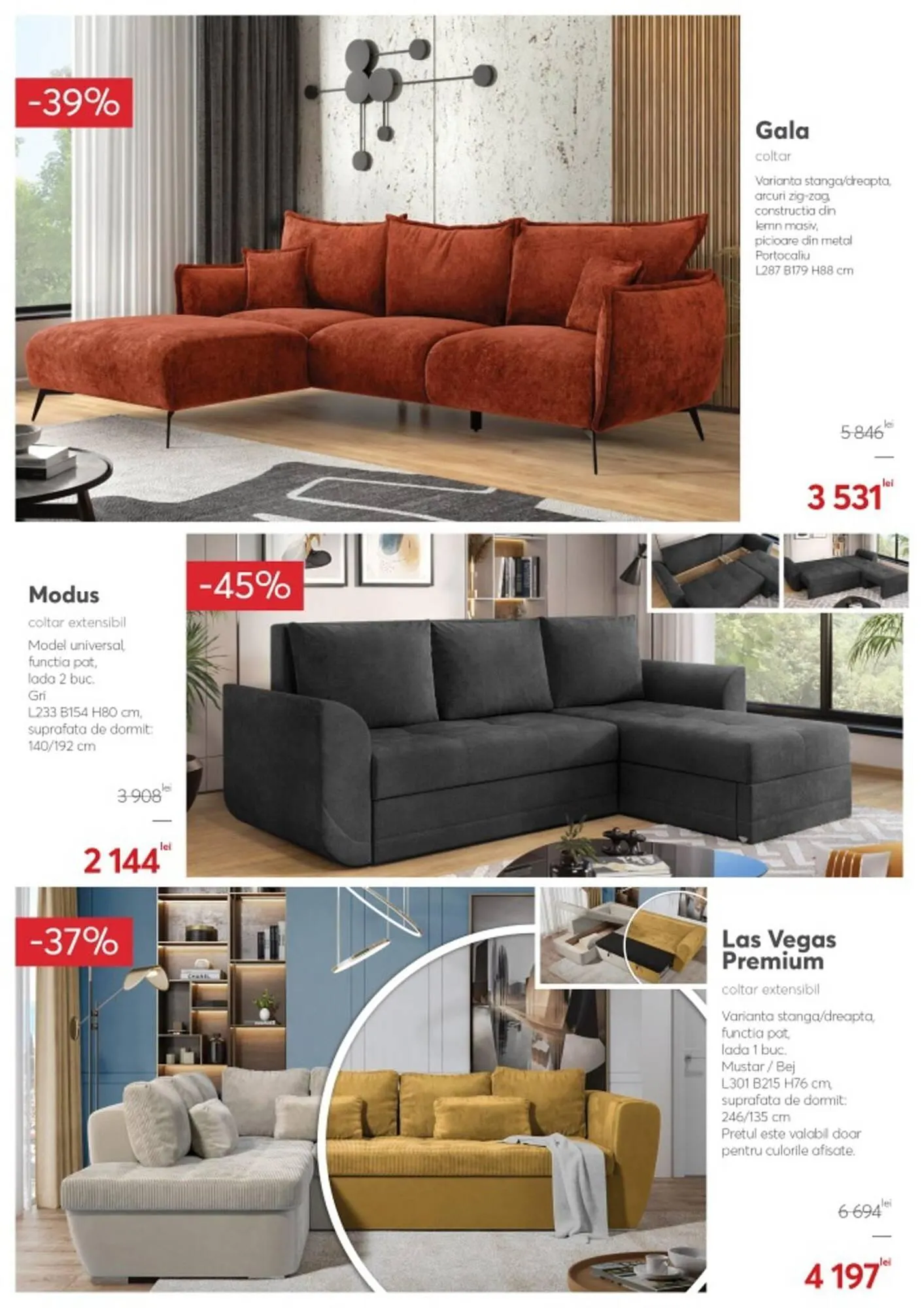 Catalog Catalog Mobila Videnov de la 1 martie până la 31 martie 2025 - Revista Pagina 7