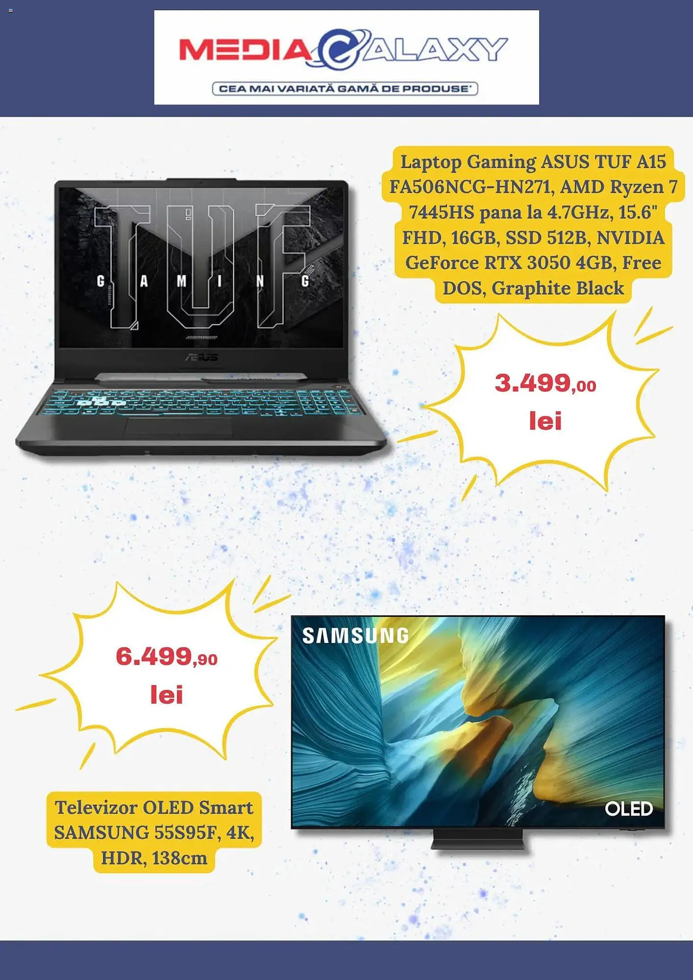 Catalog Catalog Media Galaxy de la 15 aprilie până la 22 aprilie 2026 - Revista Pagina 3