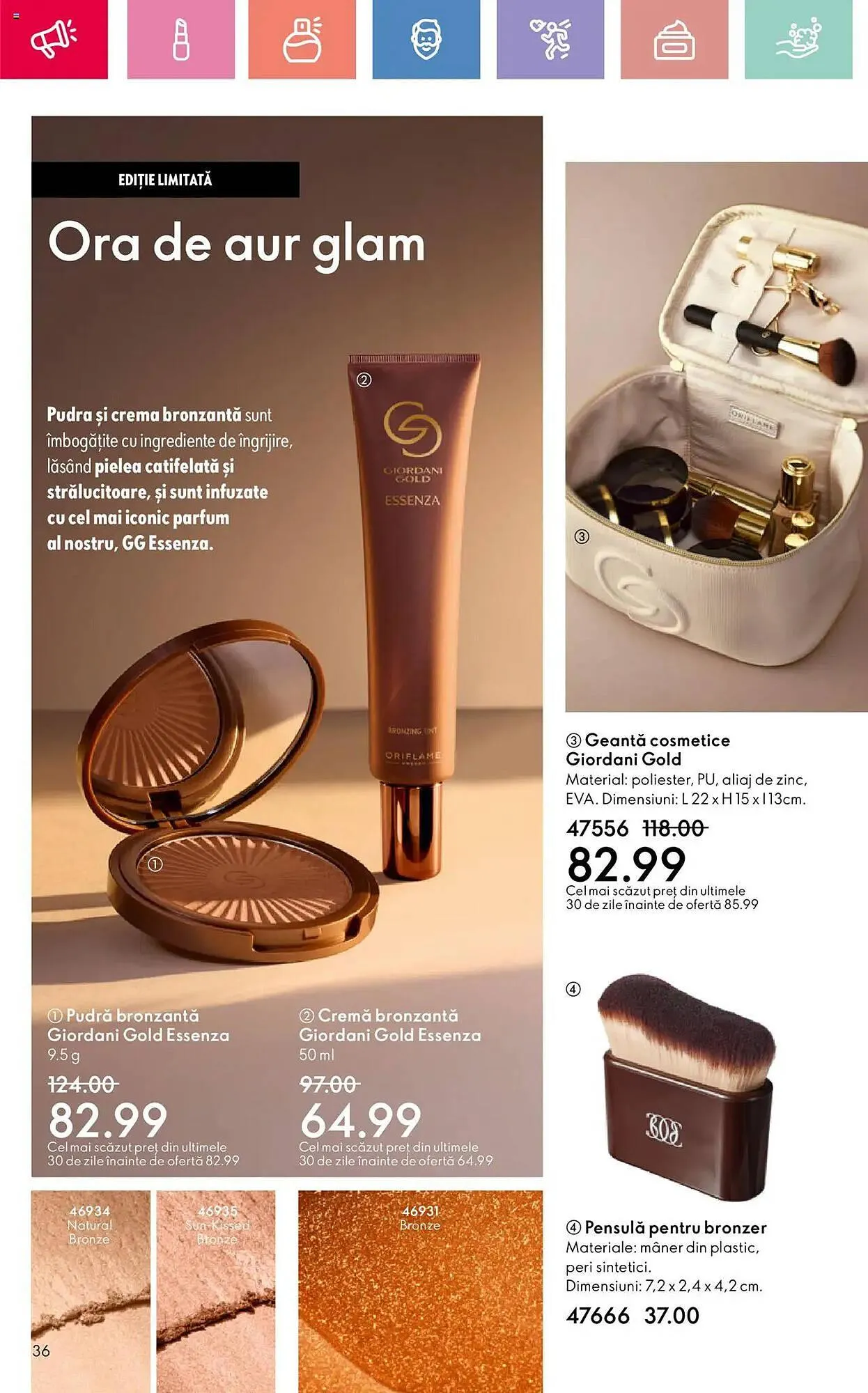 Catalog Catalog Oriflame de la 6 iulie până la 26 iulie 2025 - Revista Pagina 36