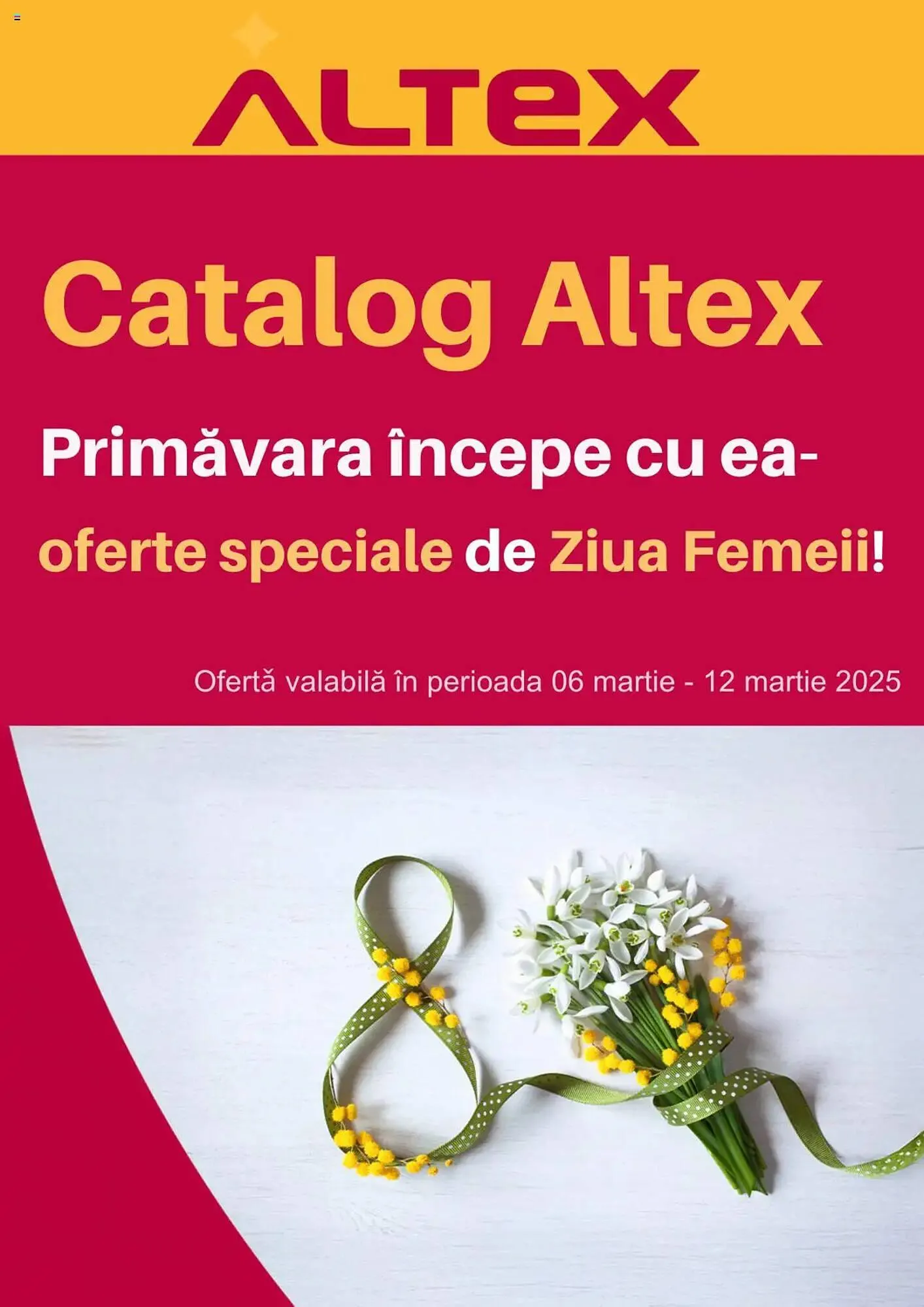Catalog Catalog Altex de la 6 martie până la 12 martie 2025 - Revista Pagina 1