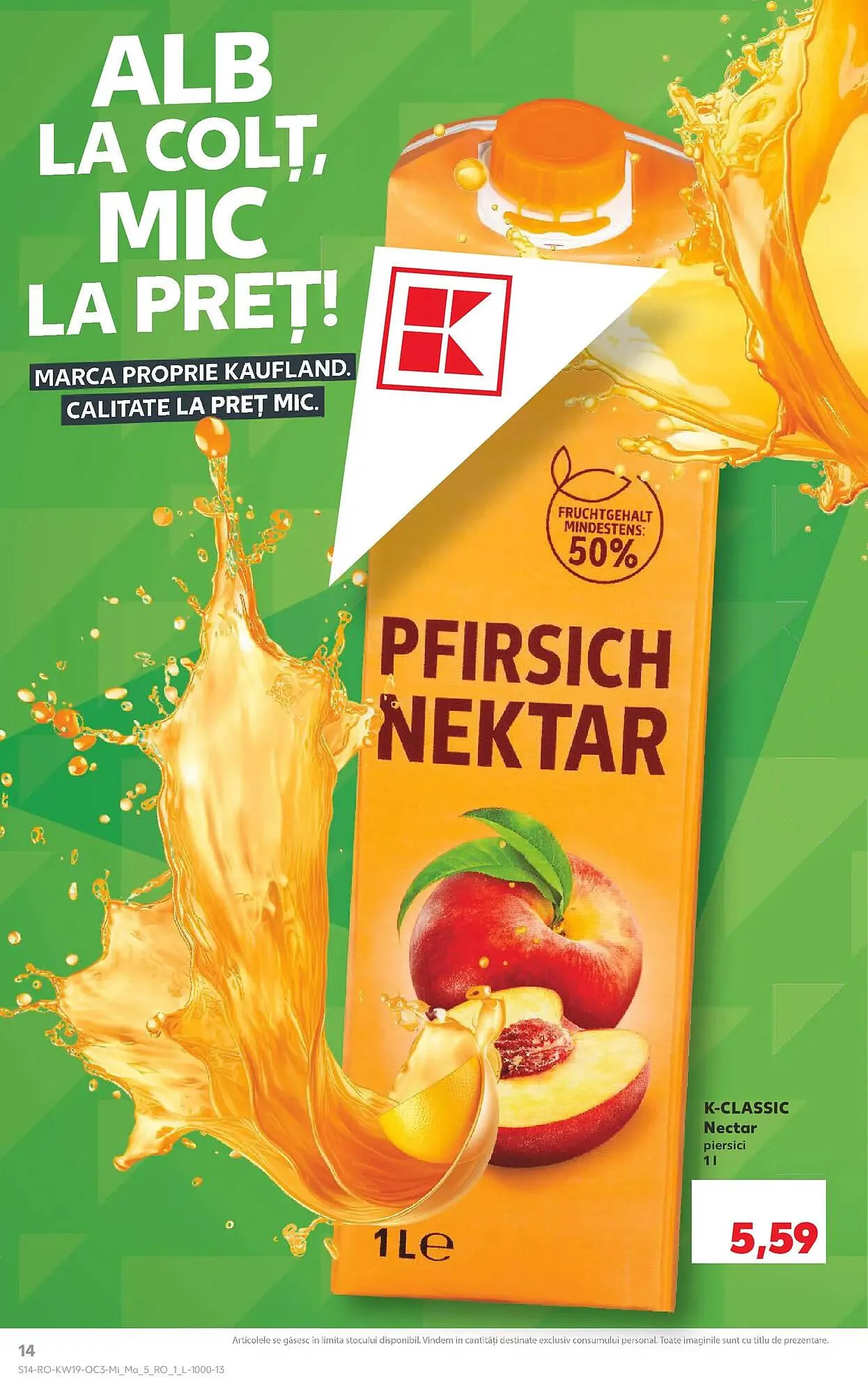 Catalog Catalog Kaufland de la 6 mai până la 12 mai 2026 - Revista Pagina 14