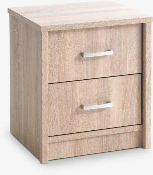 Noptieră EVETOFTE 2 sertare stejar desch