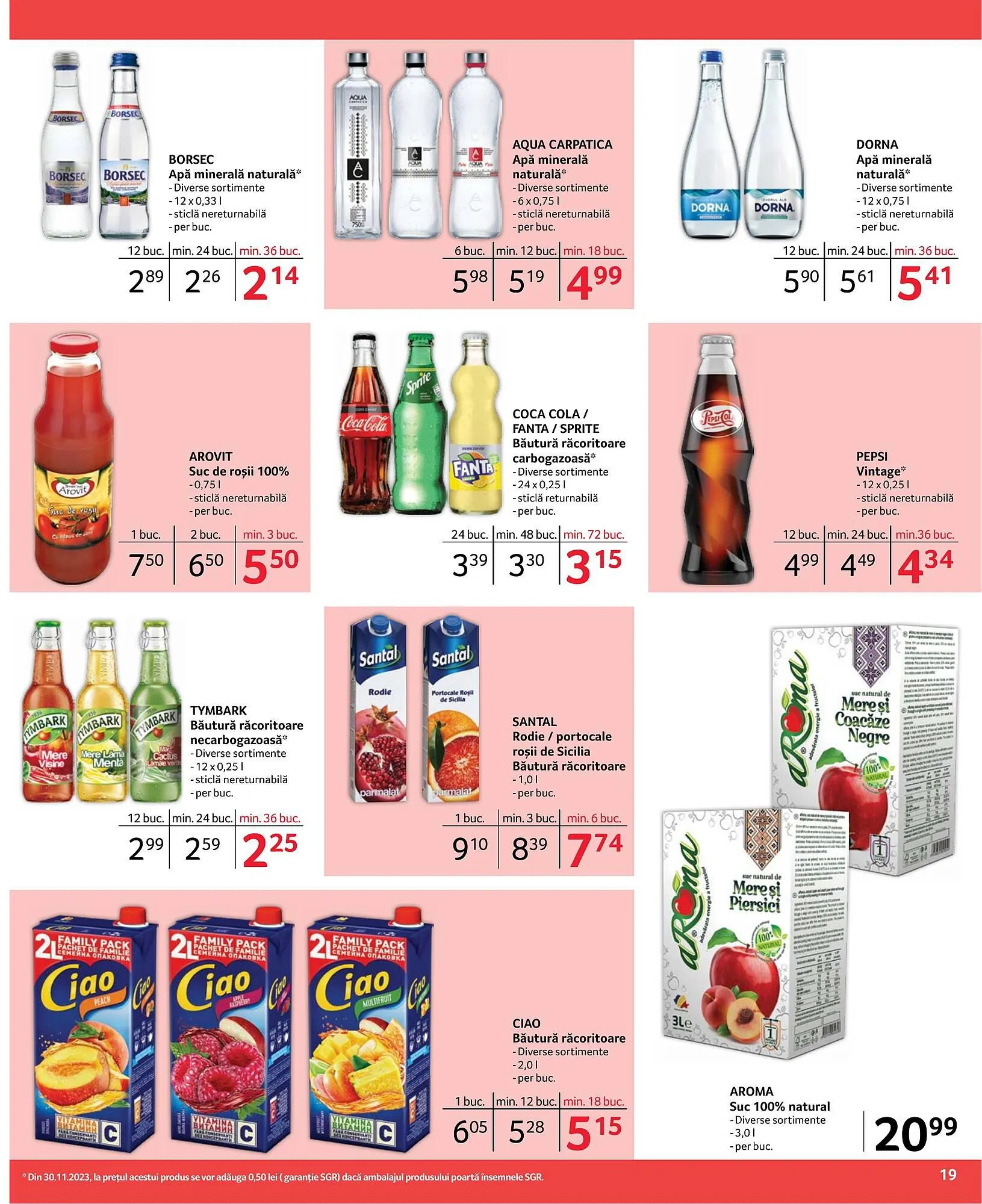 Catalog Selgros catalog de la 1 decembrie până la 31 decembrie 2023 - Revista Pagina 19