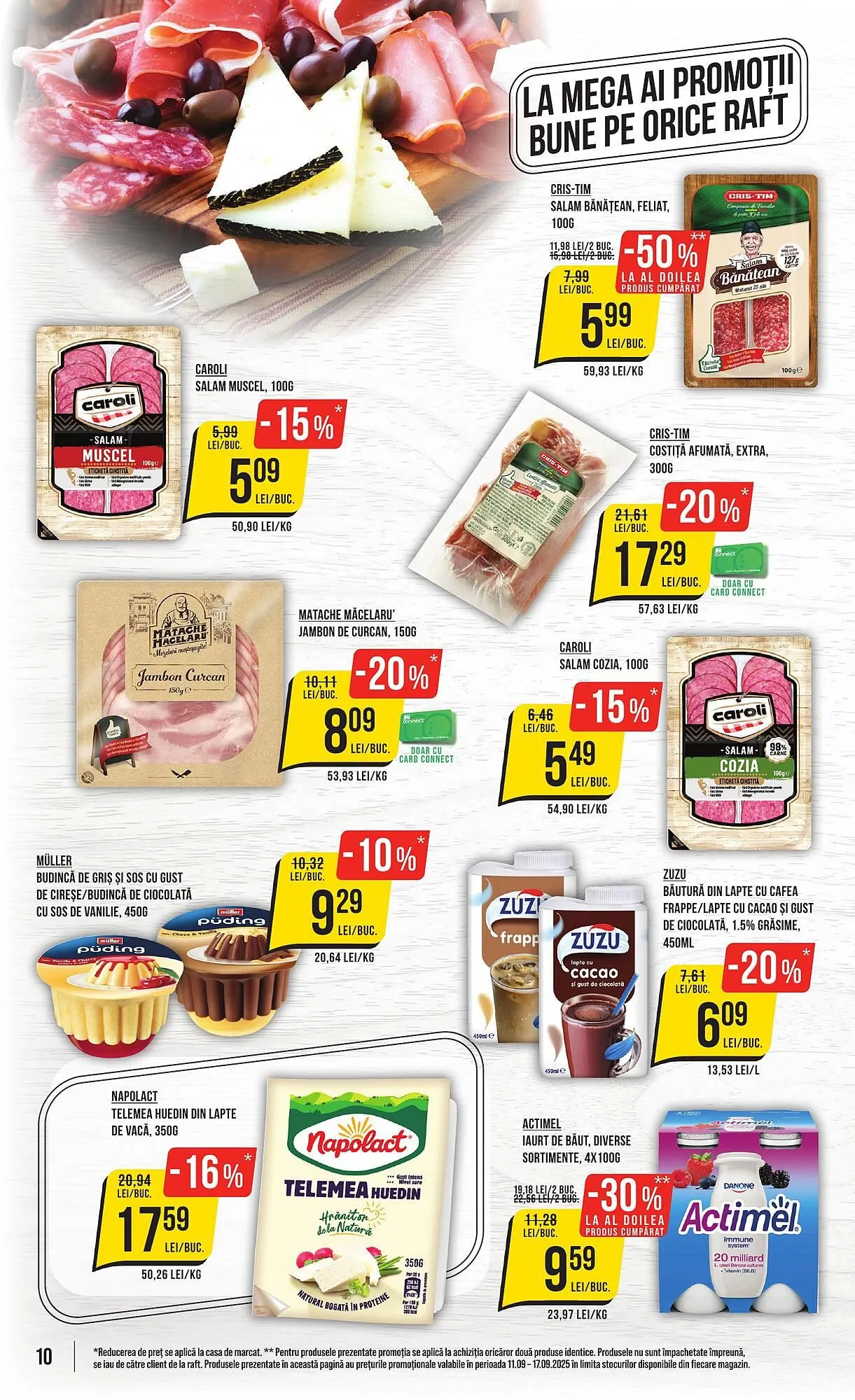 Catalog Catalog Mega Image de la 11 septembrie până la 17 septembrie 2025 - Revista Pagina 10