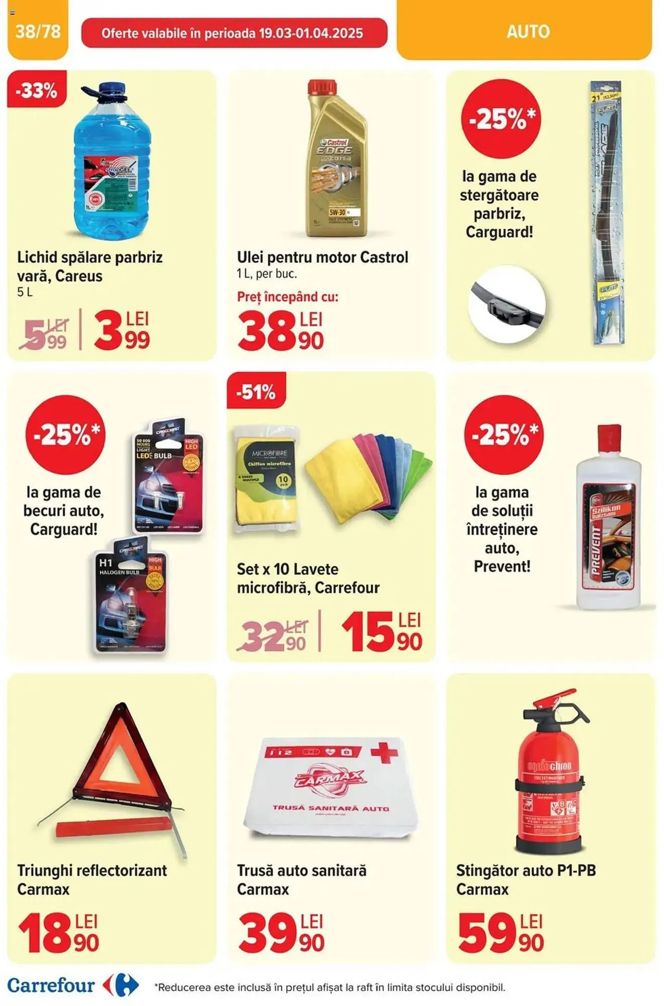 Catalog Catalog Carrefour de la 26 martie până la 1 aprilie 2025 - Revista Pagina 39