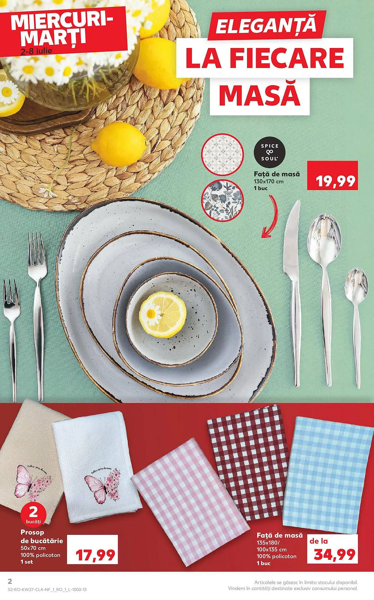 Catalog Catalog Kaufland de la 2 iulie până la 8 iulie 2025 - Revista Pagina 2