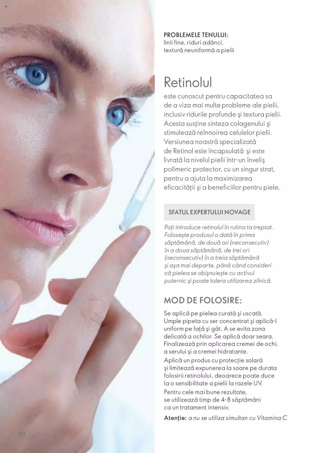 Catalog Oriflame catalog - Ghidul NOVAGE+ de la 1 martie până la 31 decembrie 2023 - Revista Pagina 102