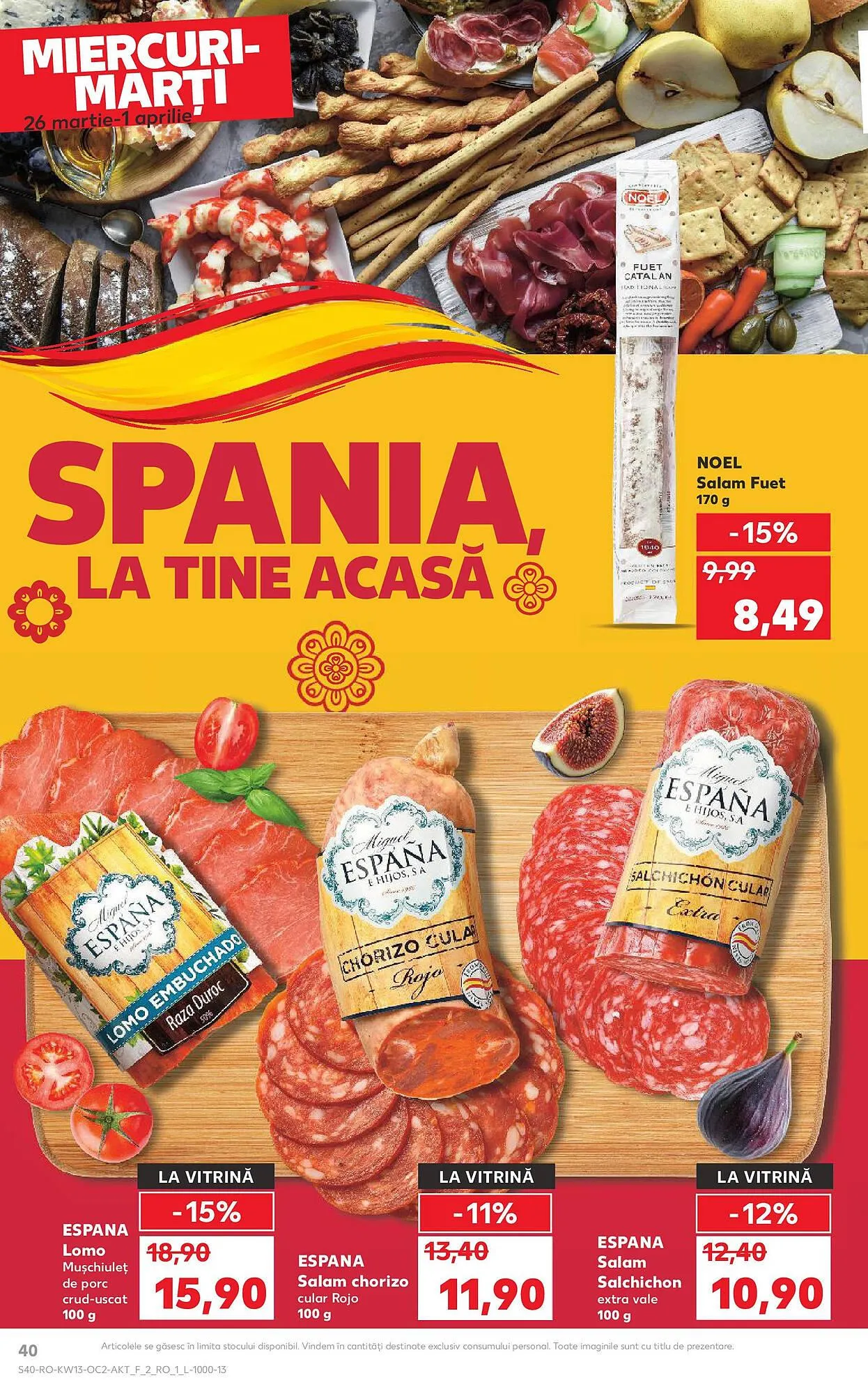 Catalog Catalog Kaufland de la 25 martie până la 30 martie 2025 - Revista Pagina 40