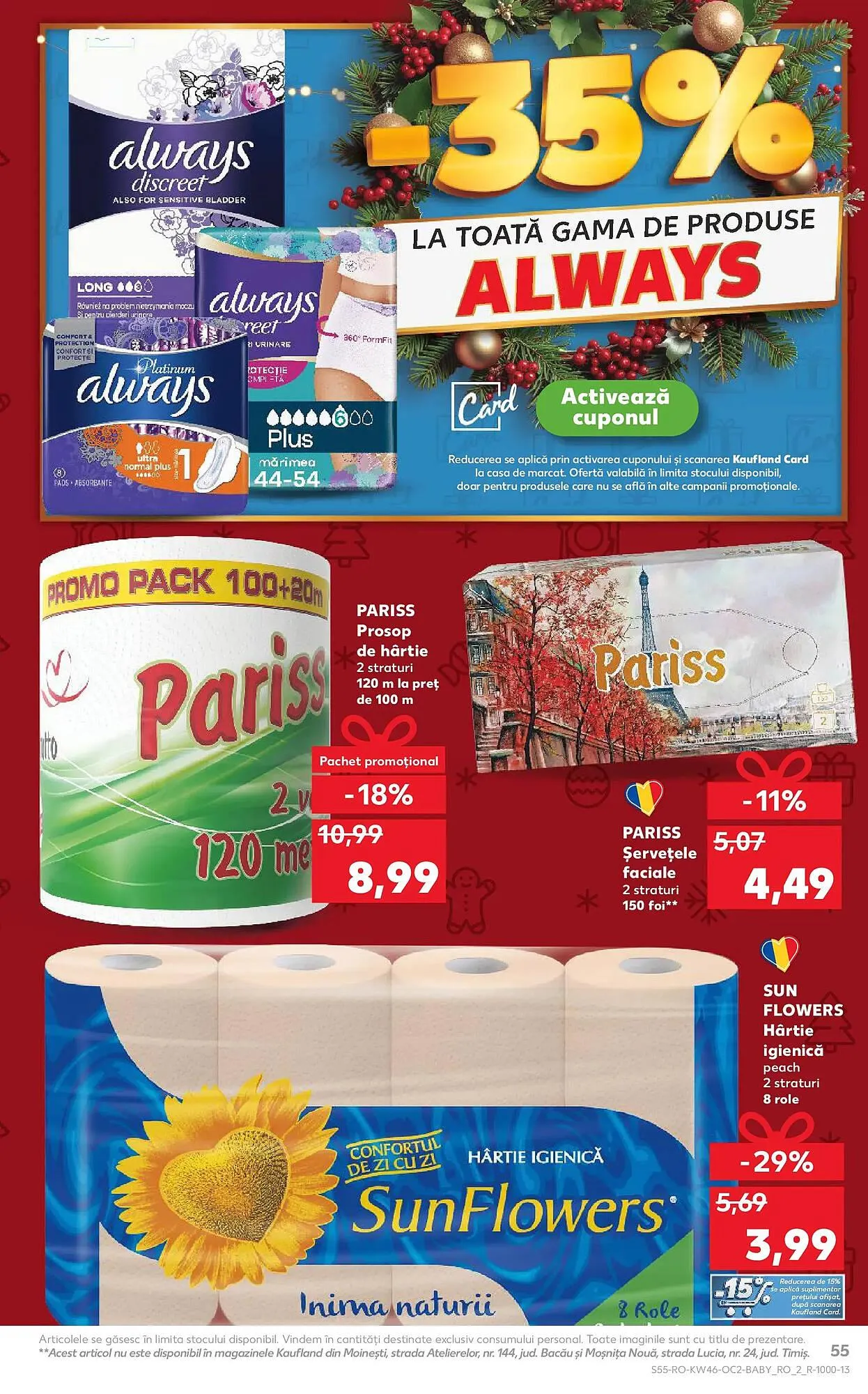 Catalog Catalog Kaufland de la 12 noiembrie până la 18 noiembrie 2025 - Revista Pagina 55