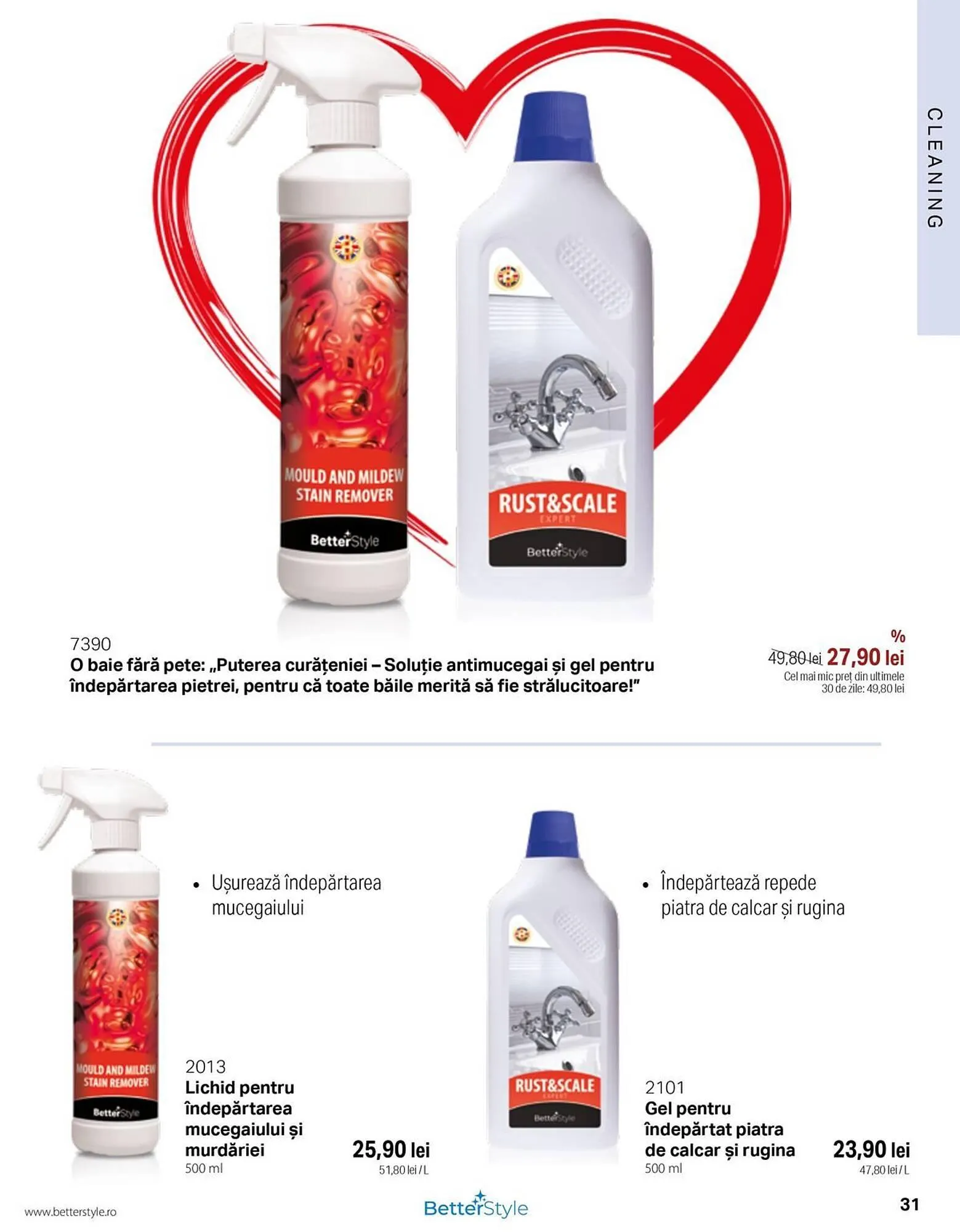 Catalog Catalog BetterStyle de la 3 februarie până la 28 februarie 2025 - Revista Pagina 31