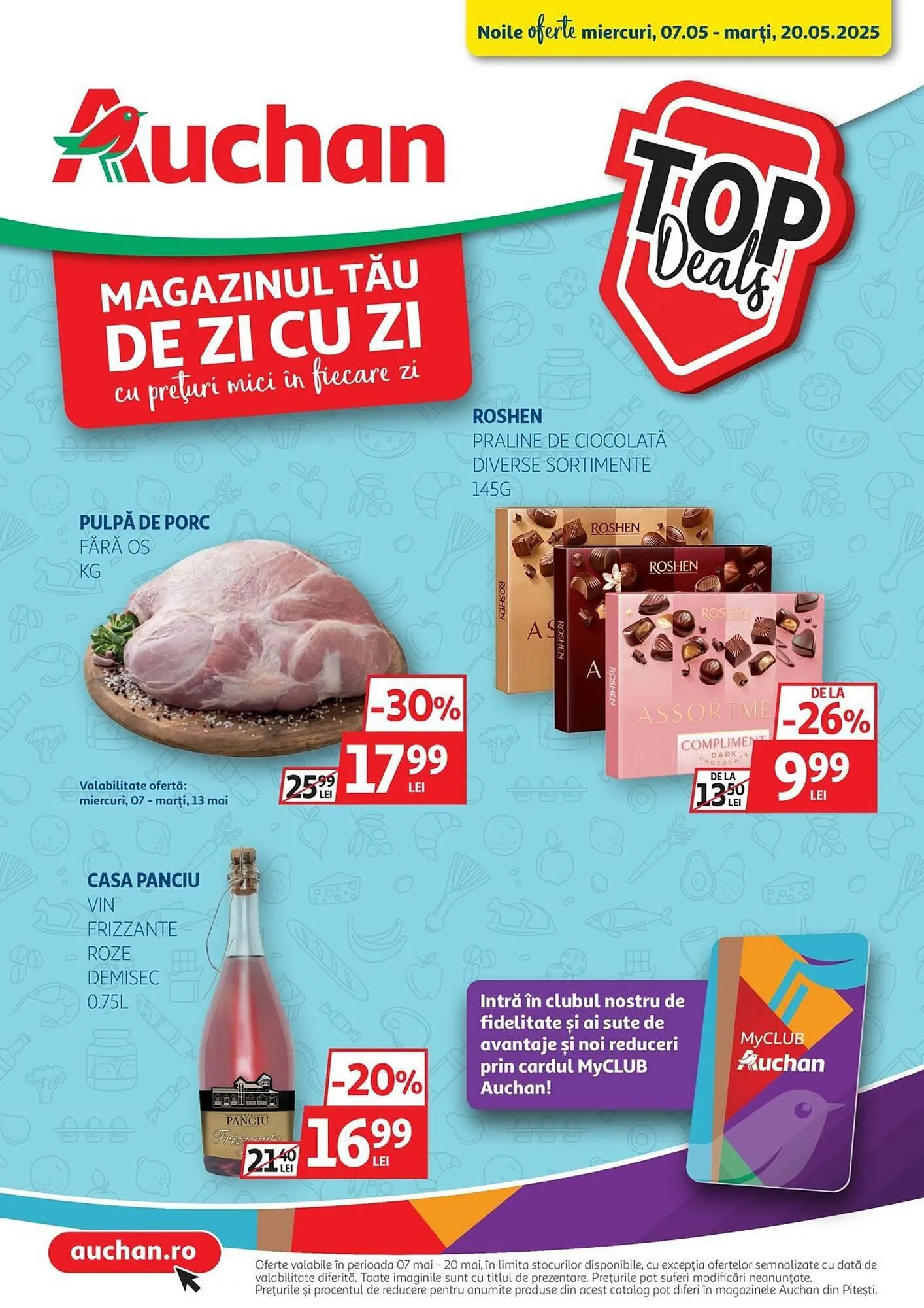 Catalog Catalog Auchan de la 7 mai până la 20 mai 2025 - Revista Pagina 1