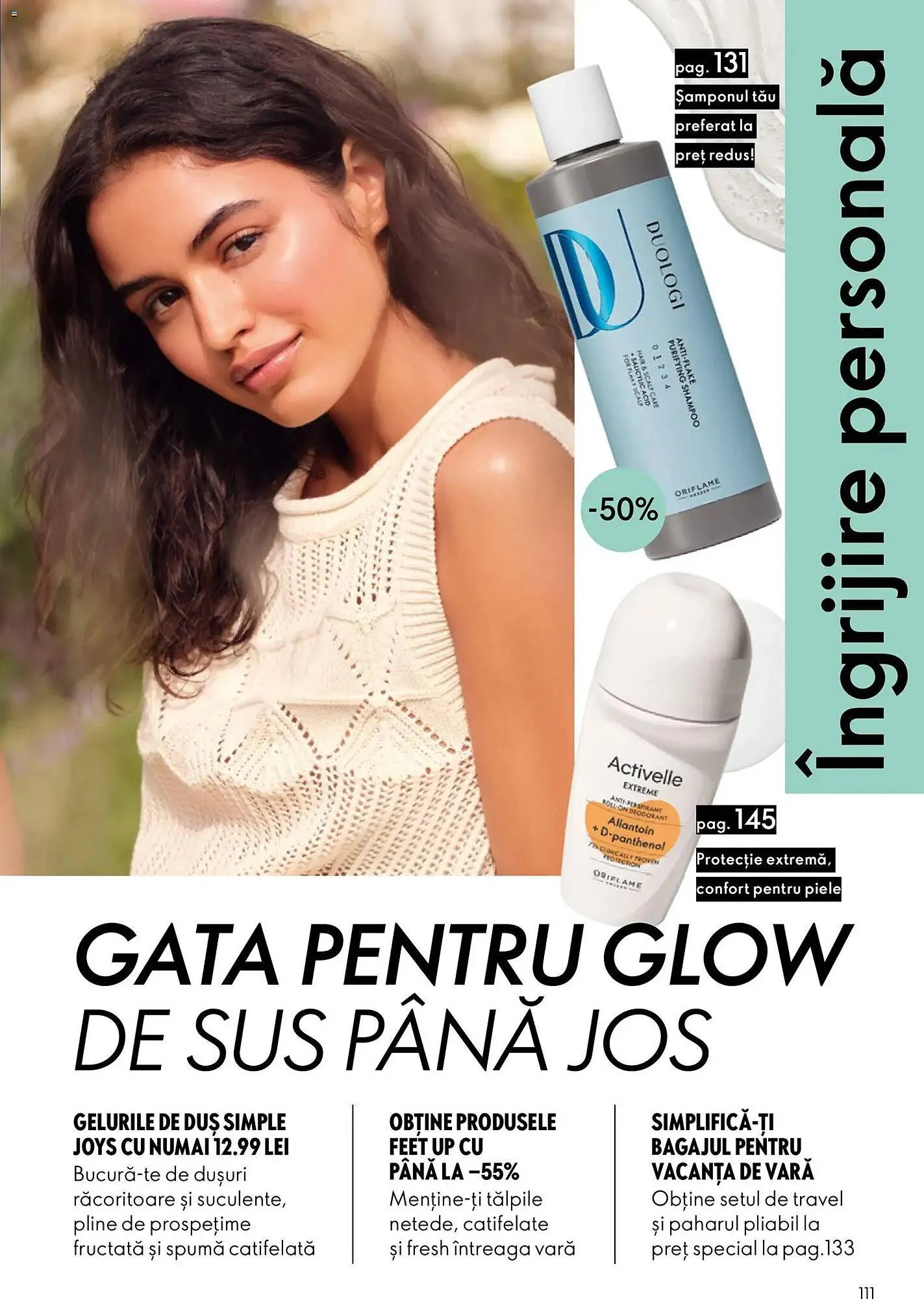 Catalog Catalog Oriflame de la 17 iunie până la 7 iulie 2026 - Revista Pagina 111