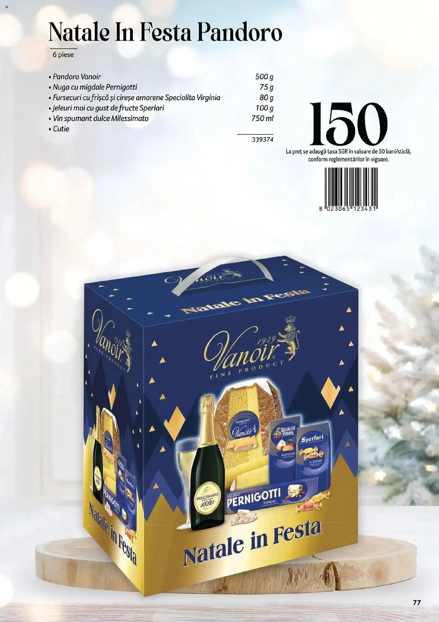 Catalog Catalog Selgros de la 6 noiembrie până la 23 decembrie 2025 - Revista Pagina 77